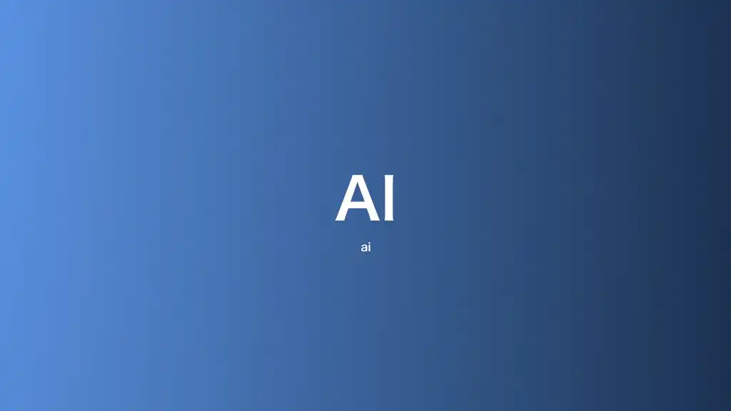 AI・人工知能