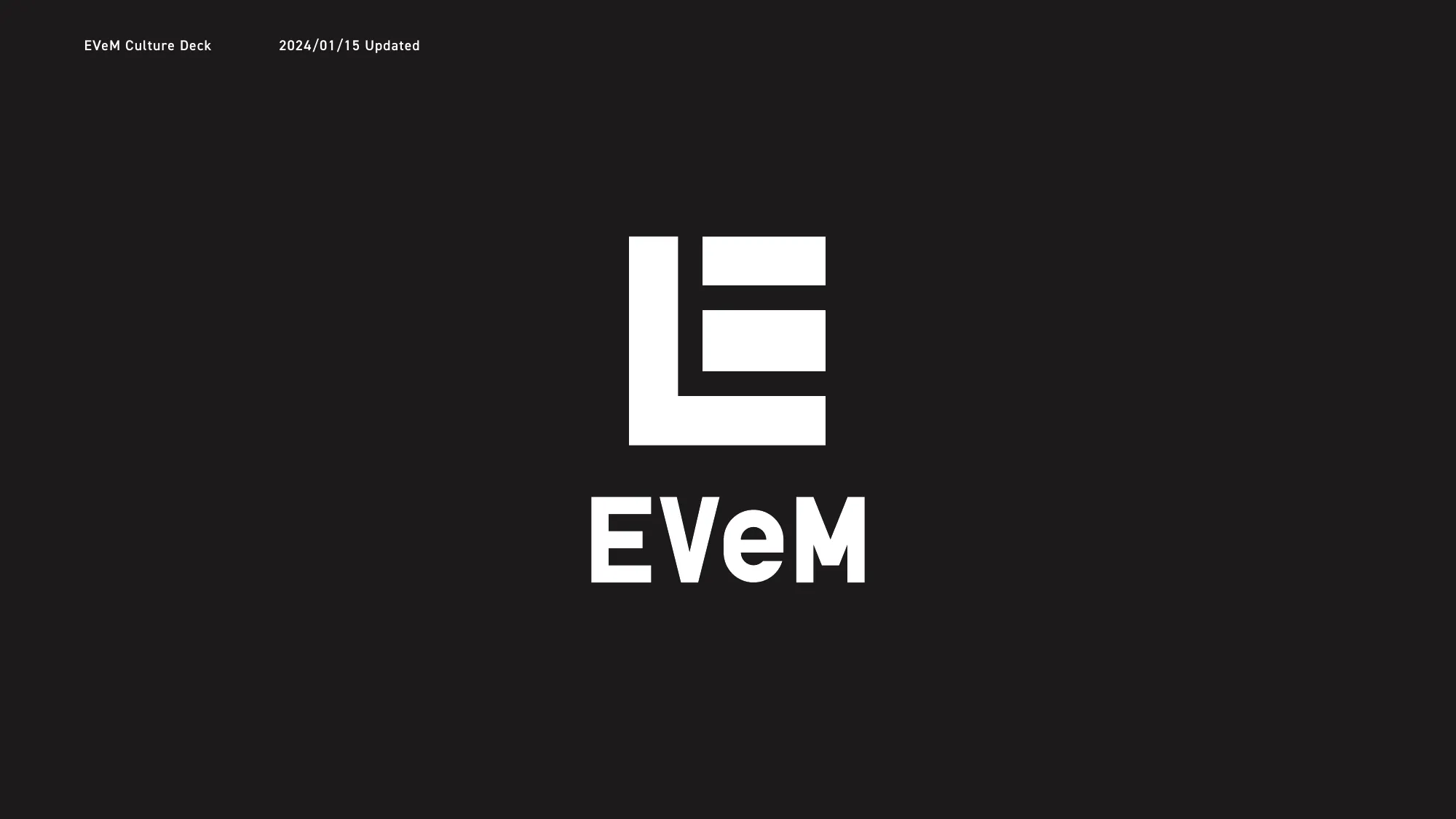 EVeM Culture Deck