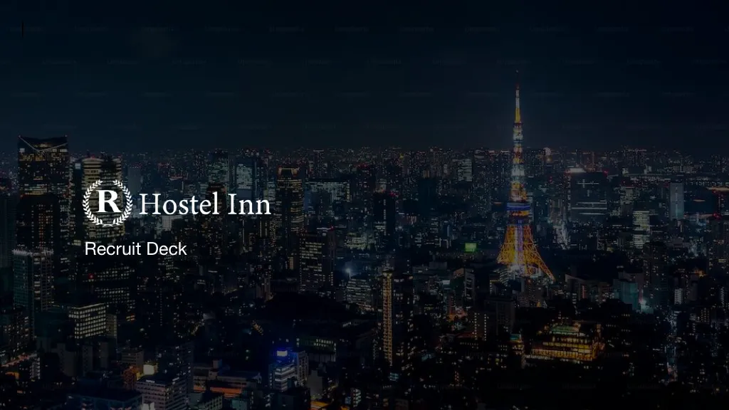 Hostel Inn株式会社_RecruitDeck