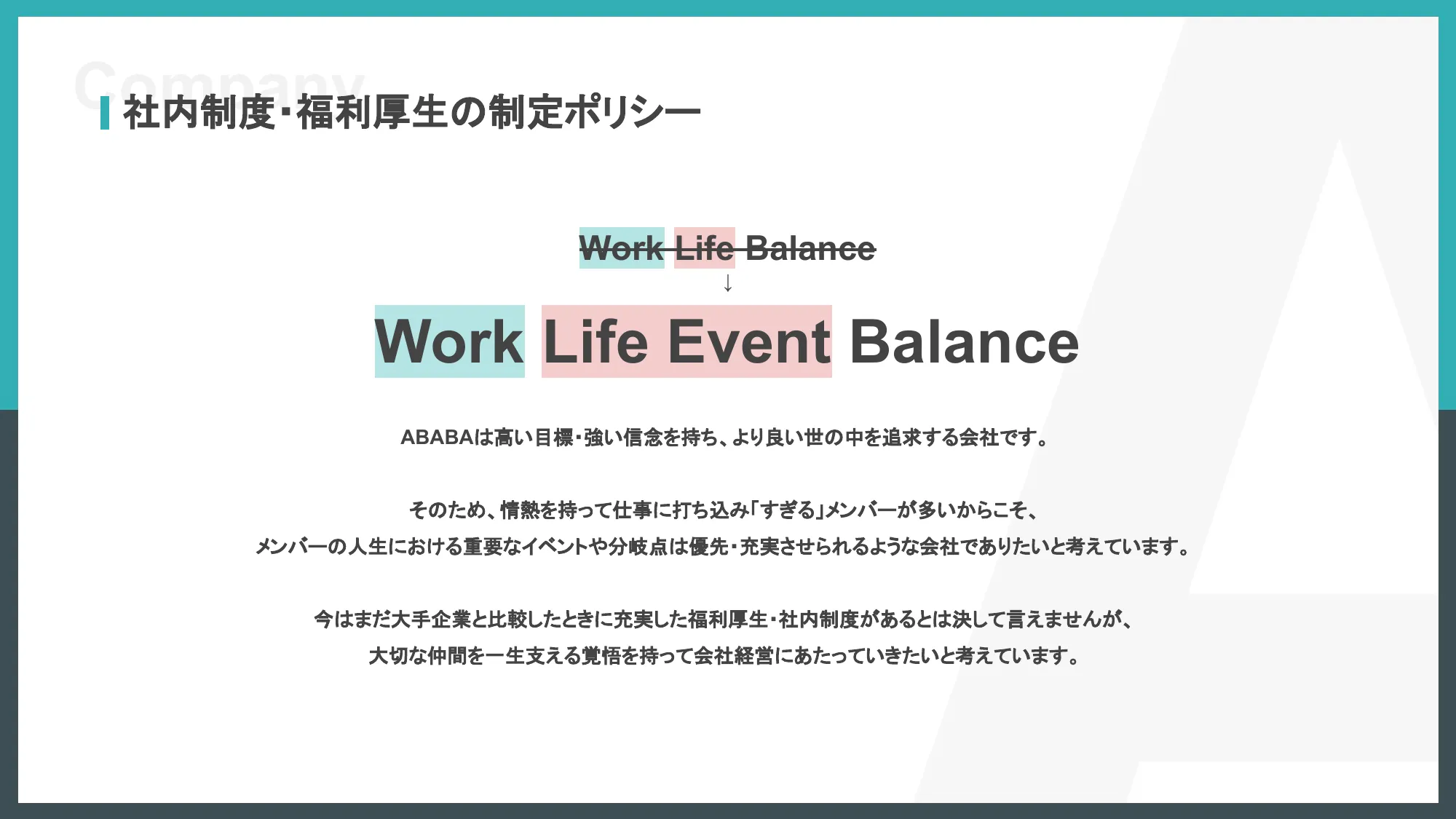 採用ピッチデック|株式会社ABABA