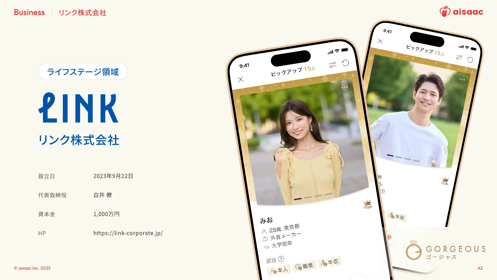 aisaac inc. 公司介绍演示文稿