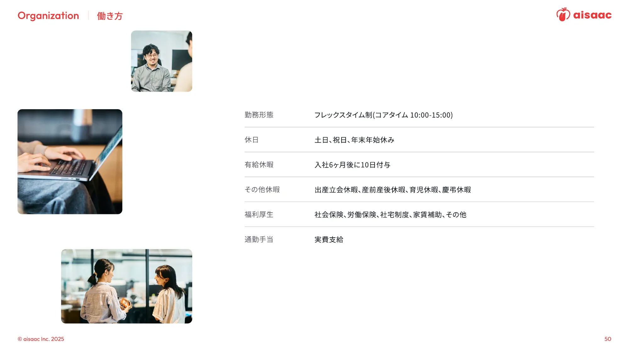 アイザック株式会社 Company Deck