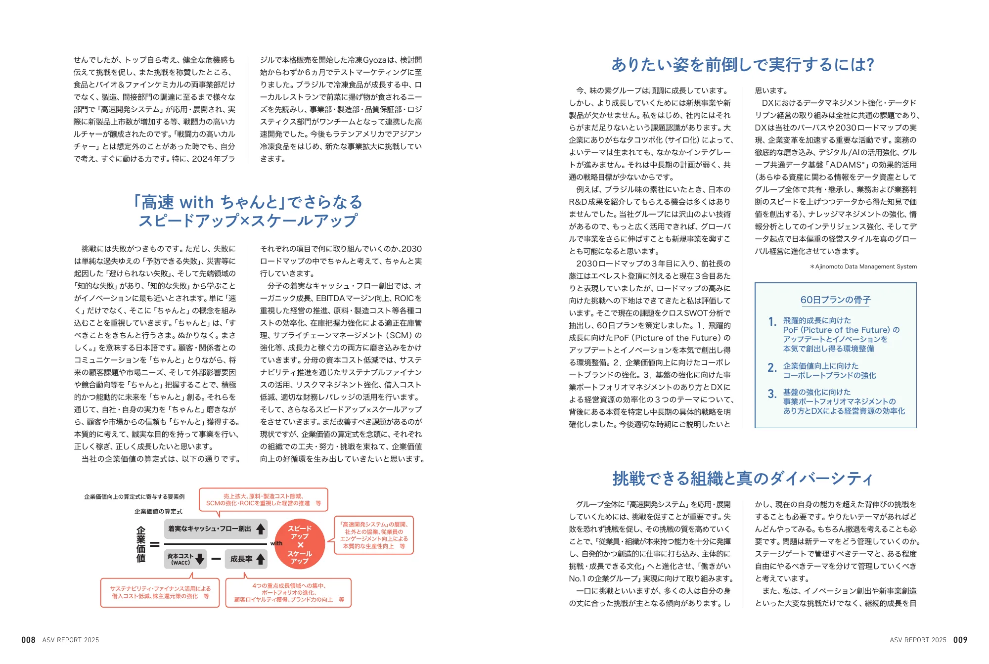 味の素グループ ASVレポート 2025 統合報告書