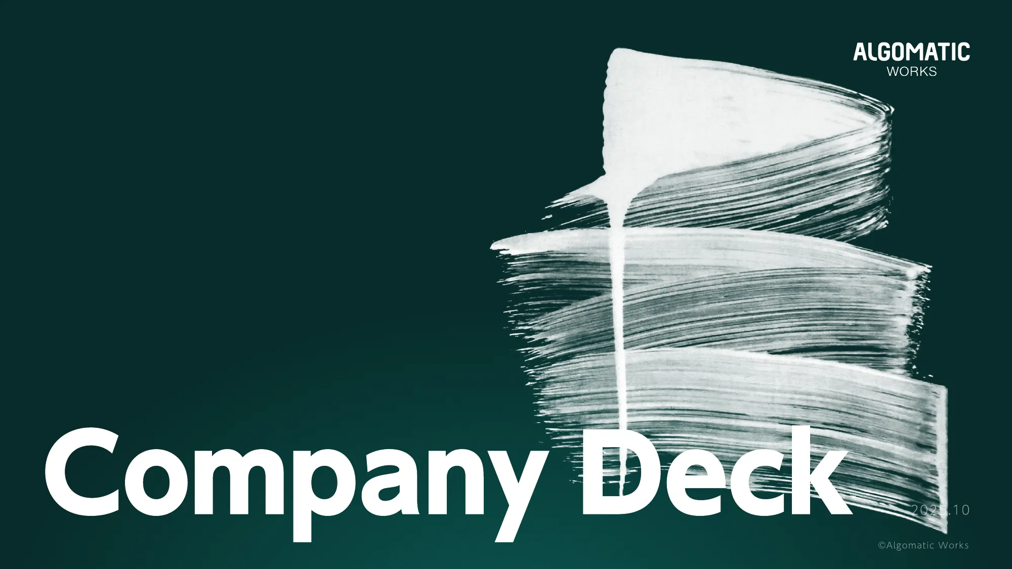 Algomatic Works Company Deck