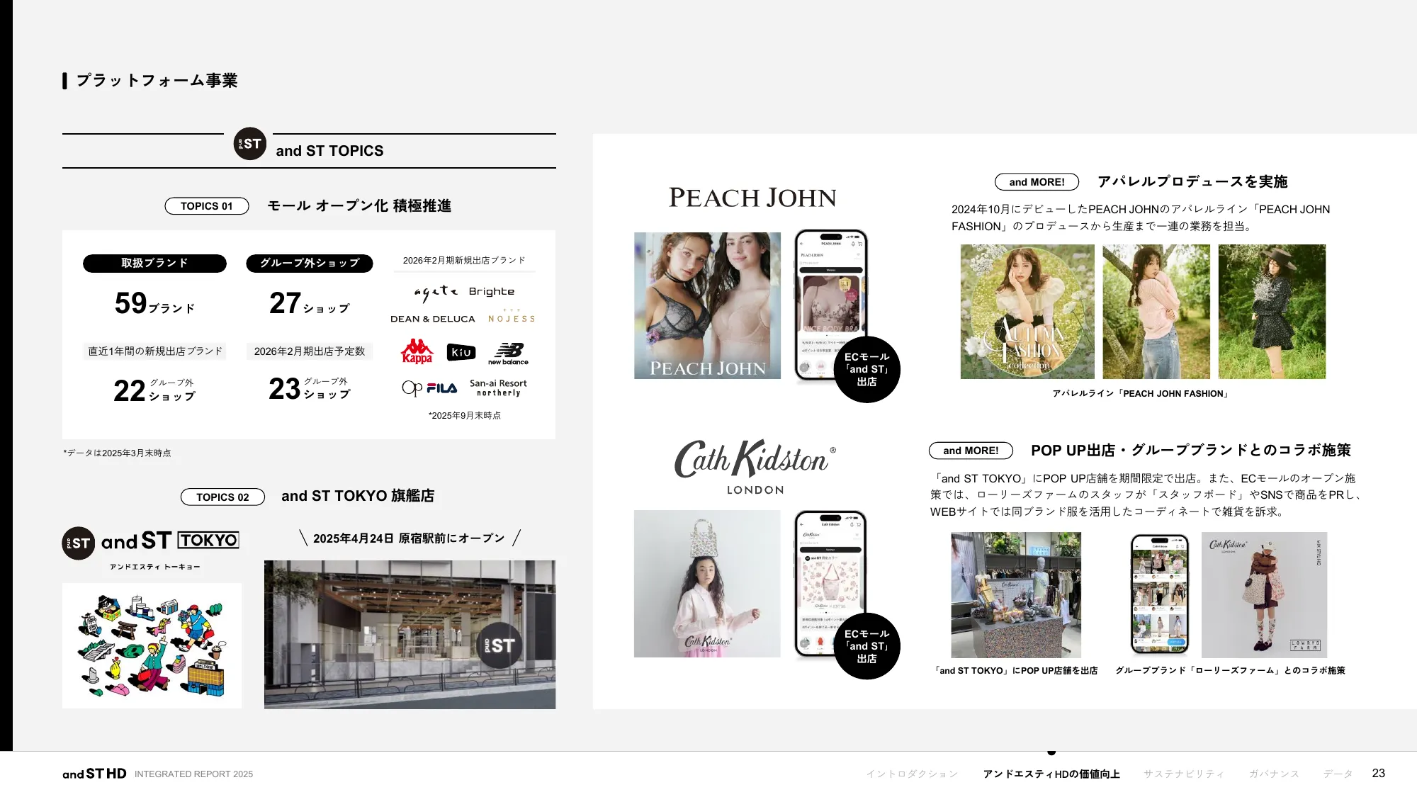 統合報告書 2025｜株式会社アンドエスティHD
