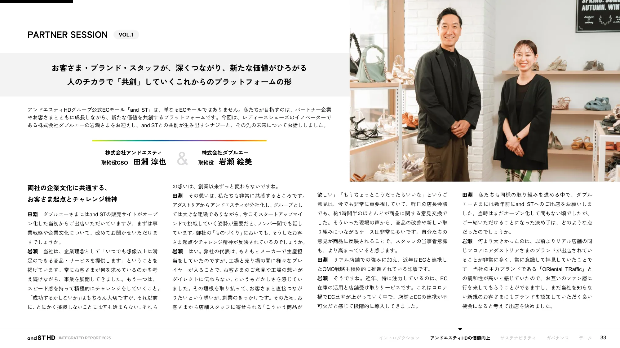 統合報告書 2025｜株式会社アンドエスティHD