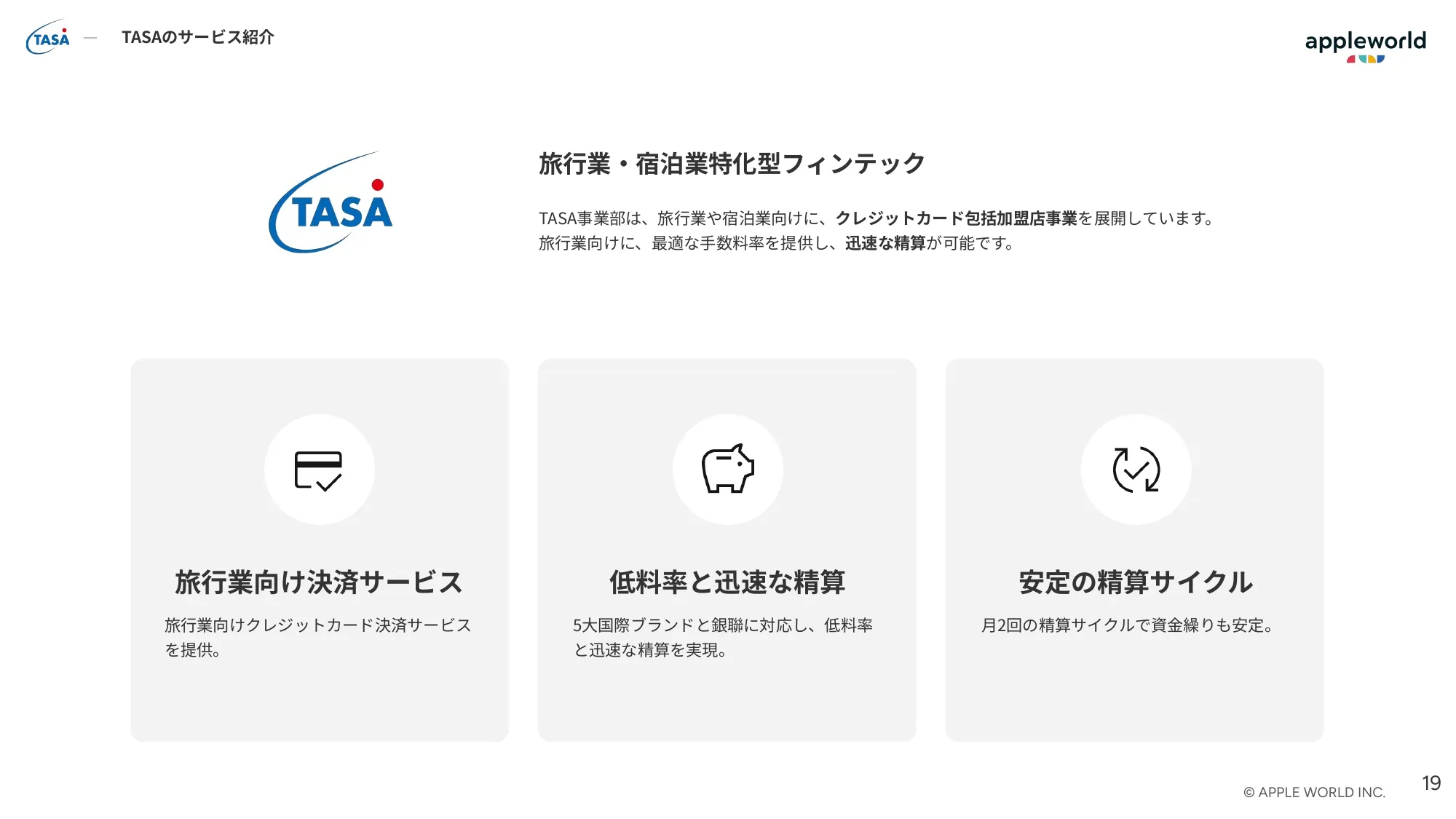 Company Introduction | Apple World Inc.