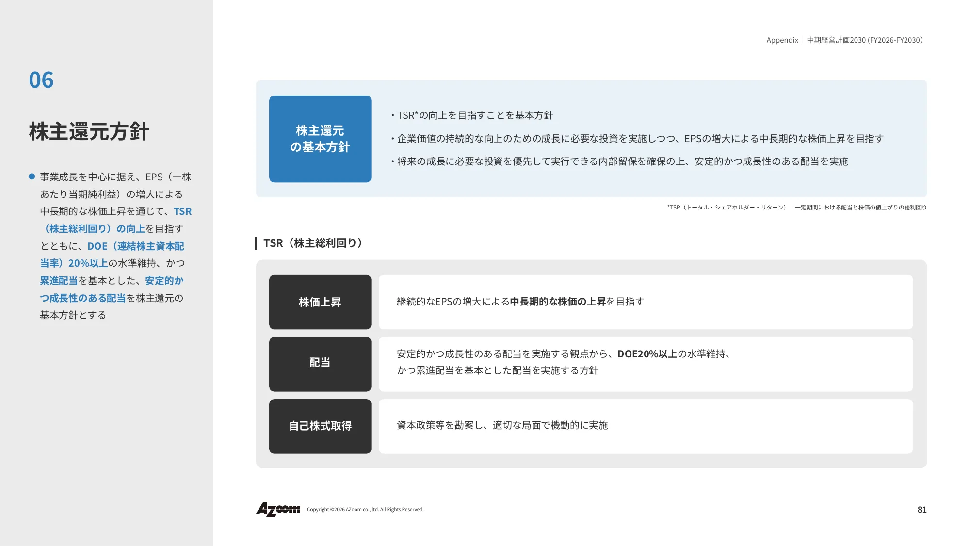 2026年9月期第二季度财务业绩说明资料｜株式会社Azoom