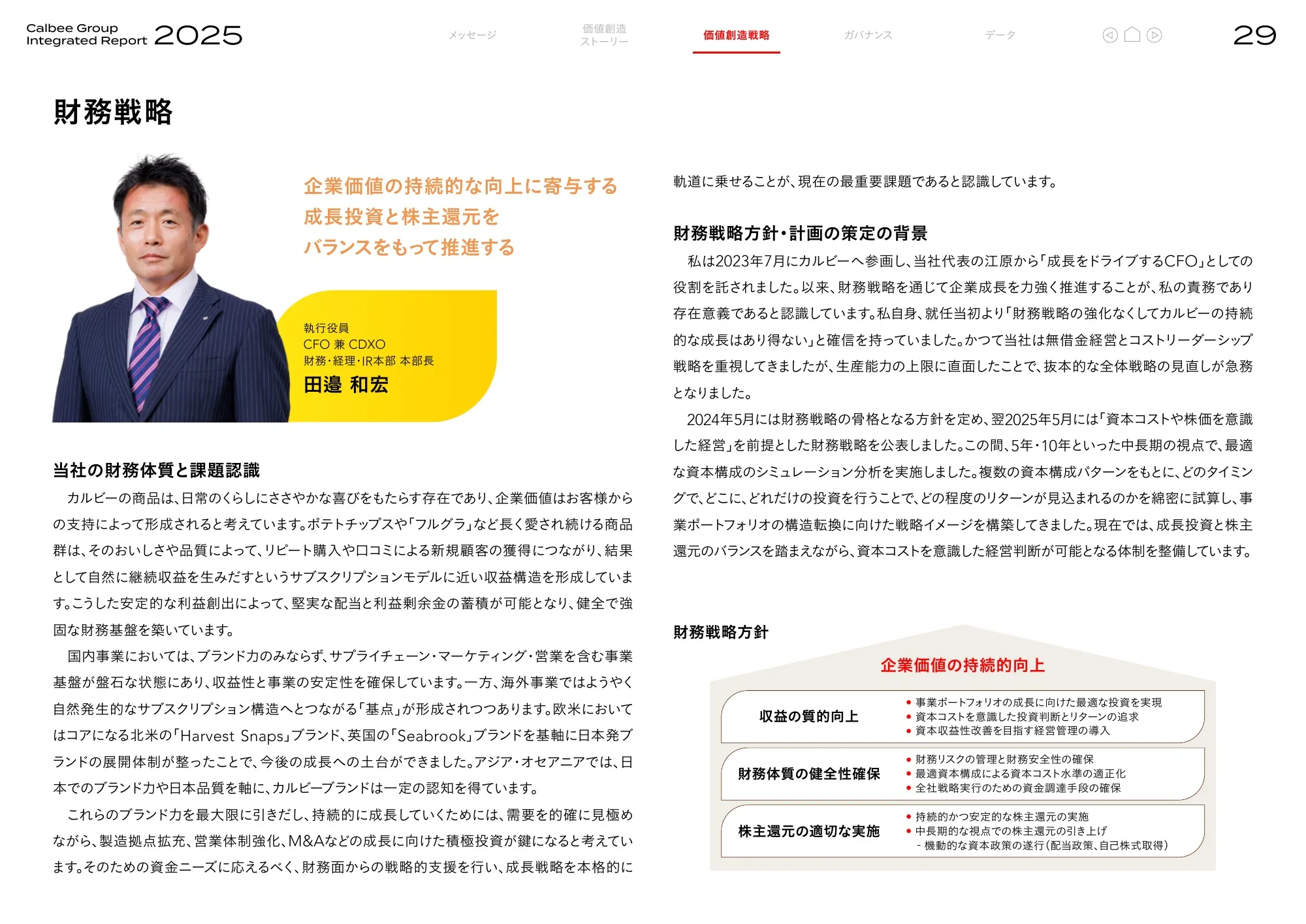 Calbee Group Integrated Report 2025 (Calbee Report 2025)