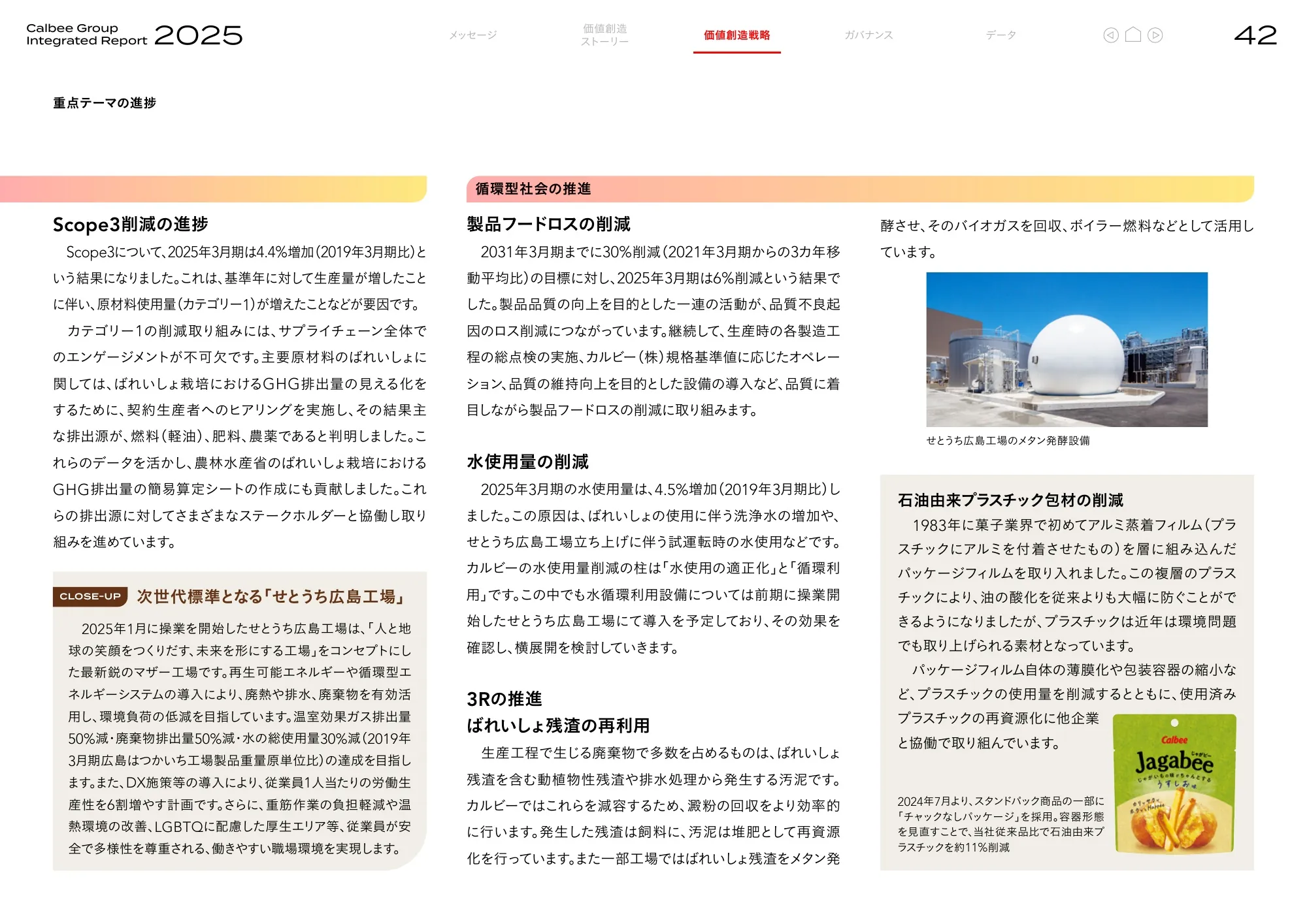 Calbee Group Integrated Report 2025 (Calbee Report 2025)