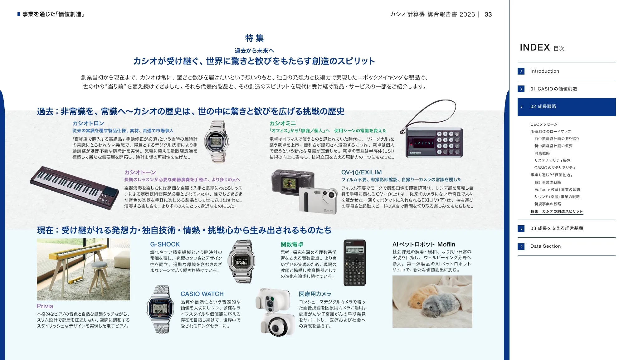 CASIO INTEGRATED REPORT 2026