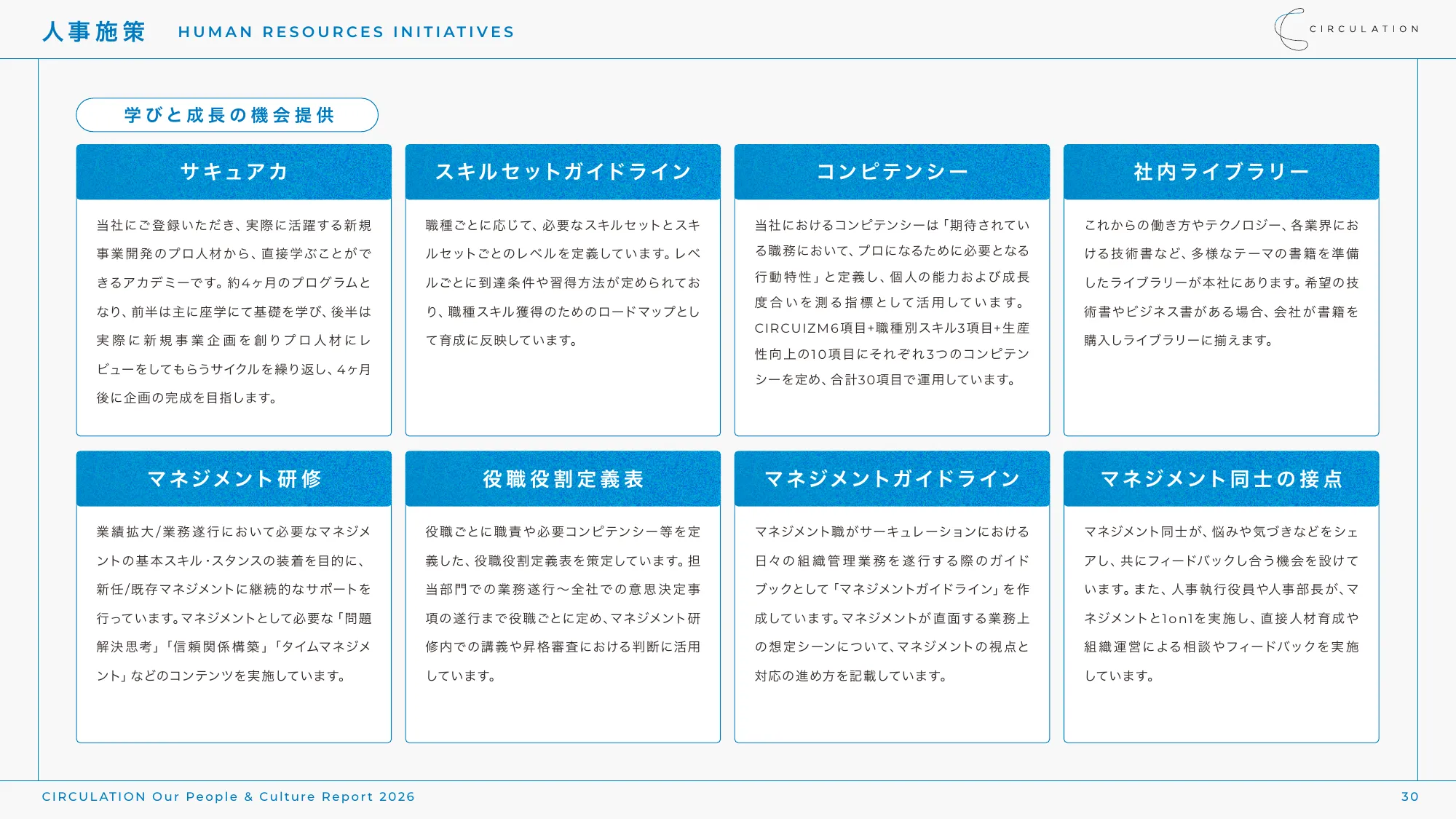 CIRCULATION Our People & Culture Report 2026