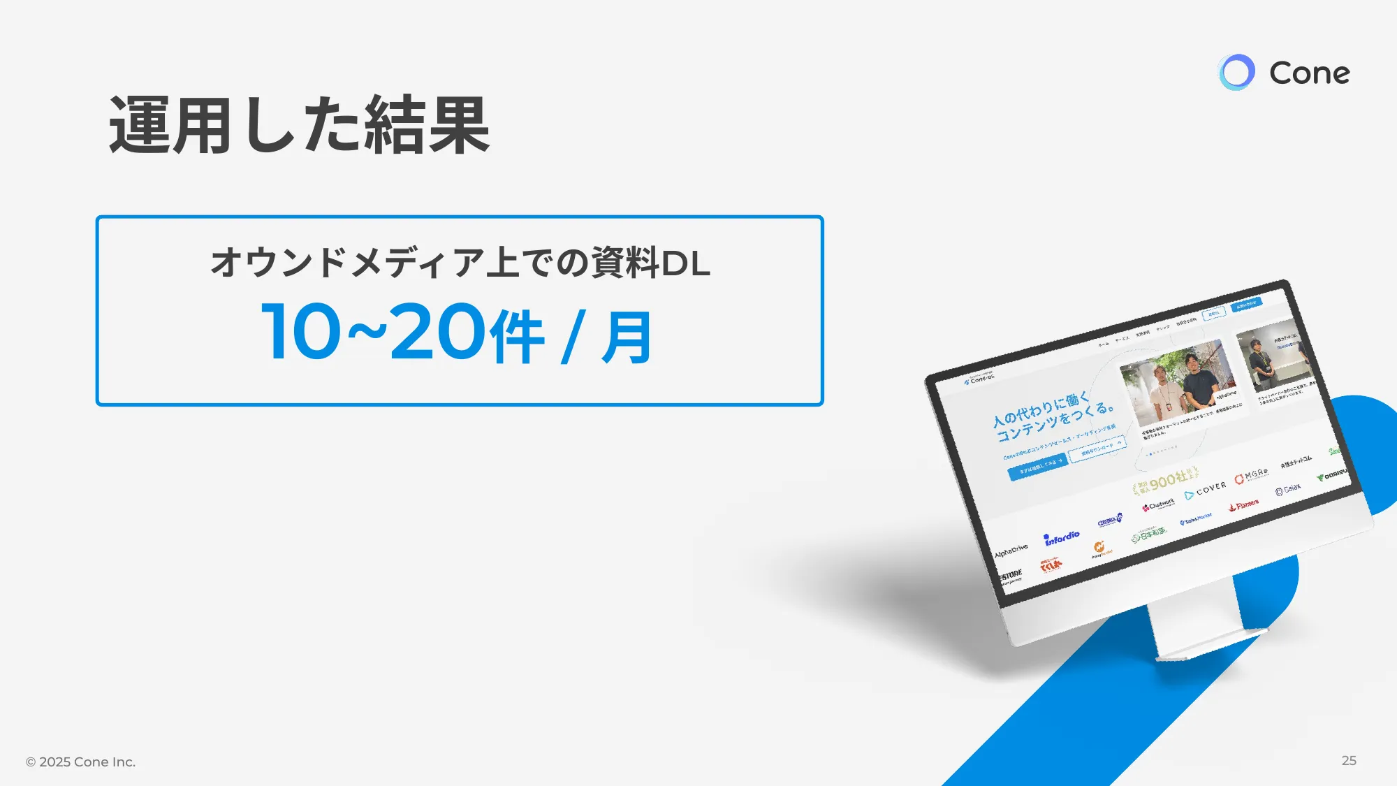 資料DL率を倍にする、オウンドメディア×ホワイトペーパーの最強掛け合わせ術｜株式会社Cone