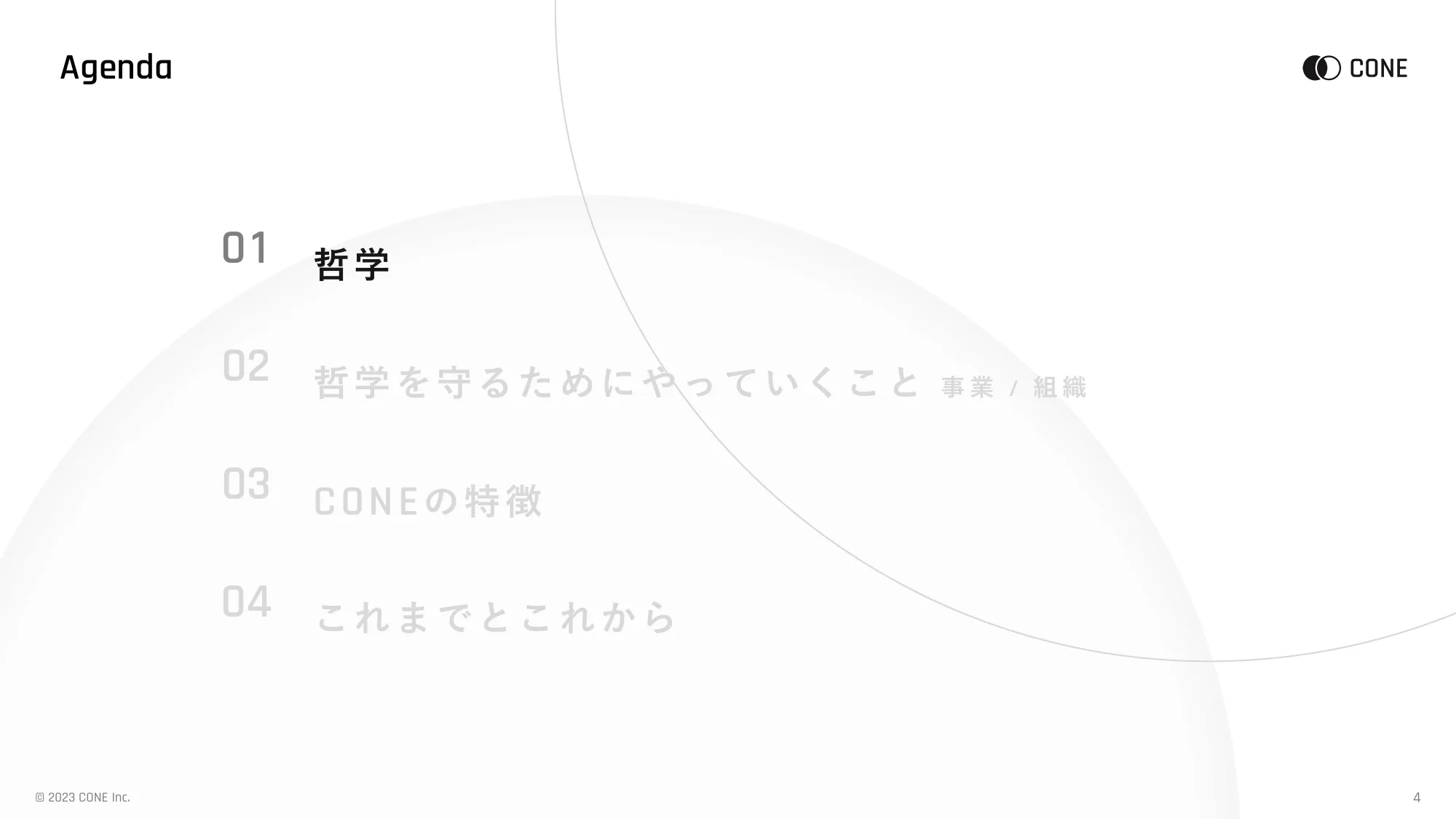 CONE Inc. 会社説明資料