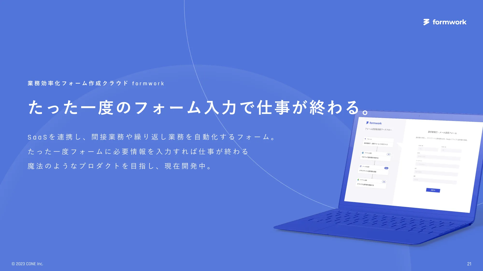 CONE Inc. 会社説明資料