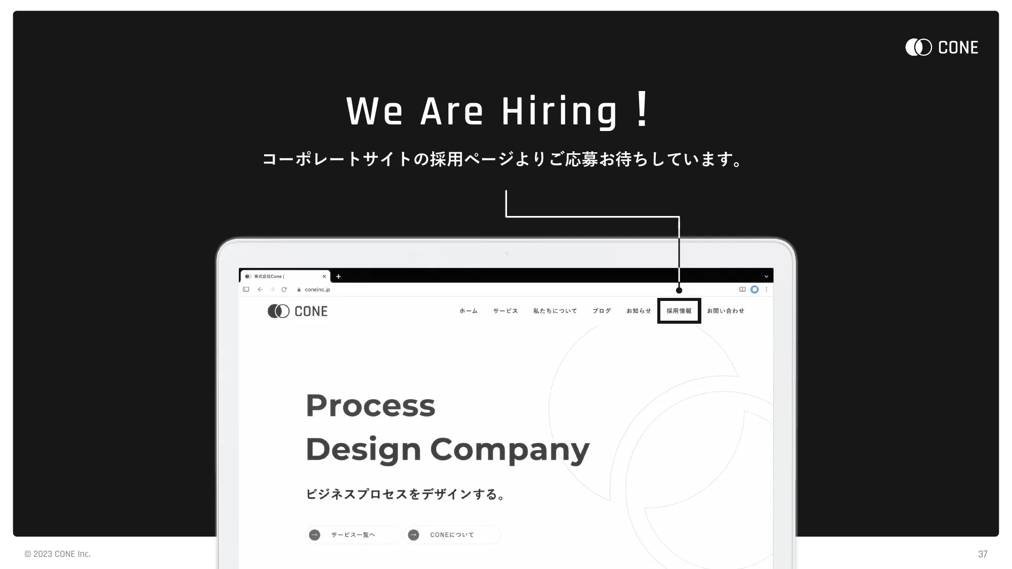 CONE Inc. 会社説明資料