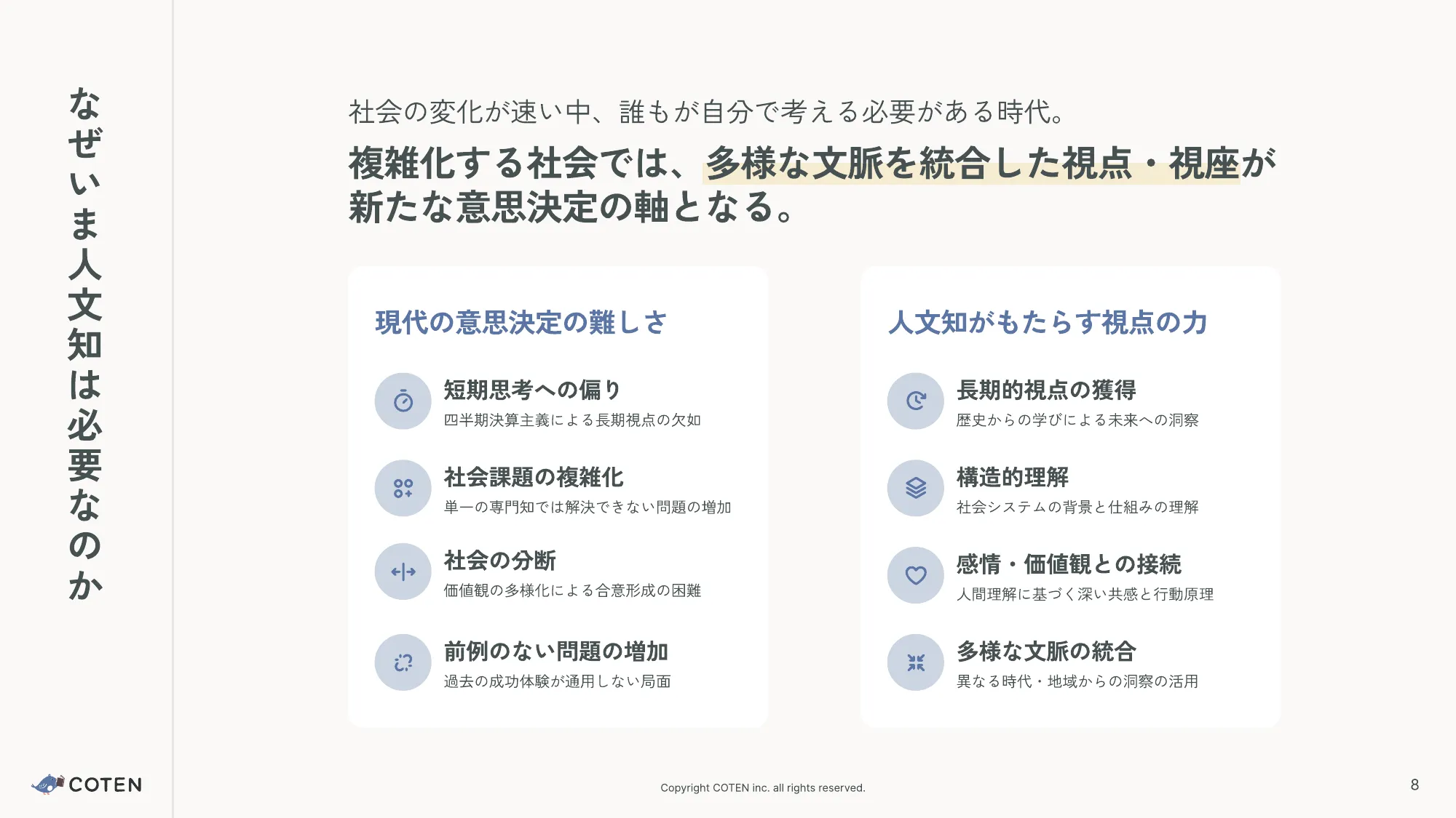株式会社COTEN 会社説明資料