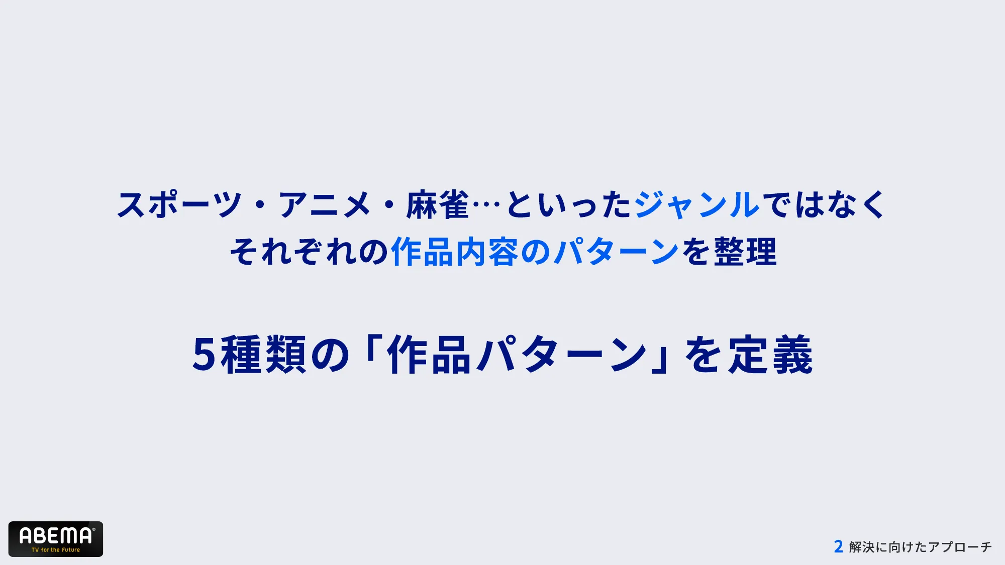 ABEMAの進化 – 複雑化したコンテンツ構造とUI改善への道 – / abema-ui-improve