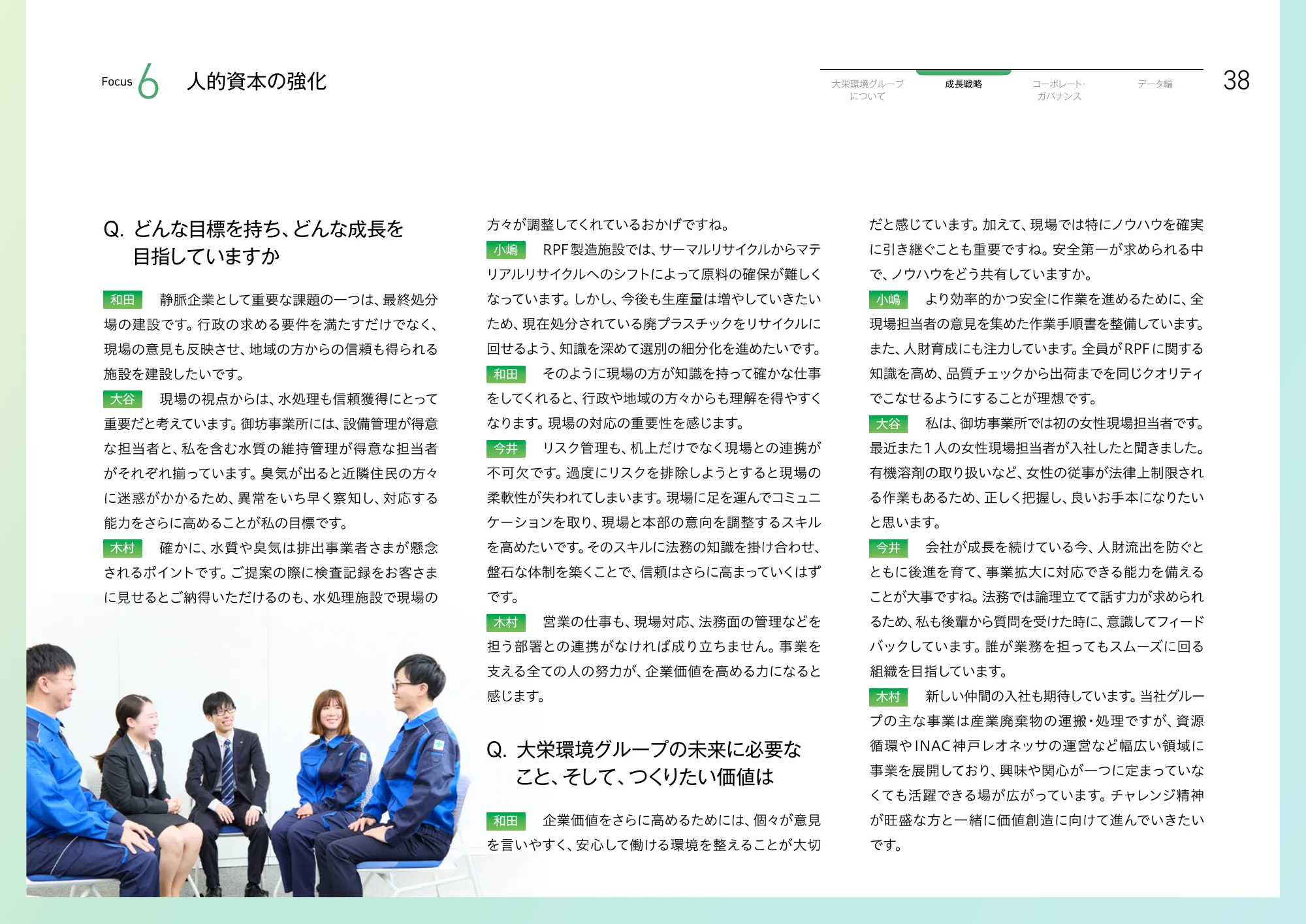 大栄環境グループ 統合報告書 2025