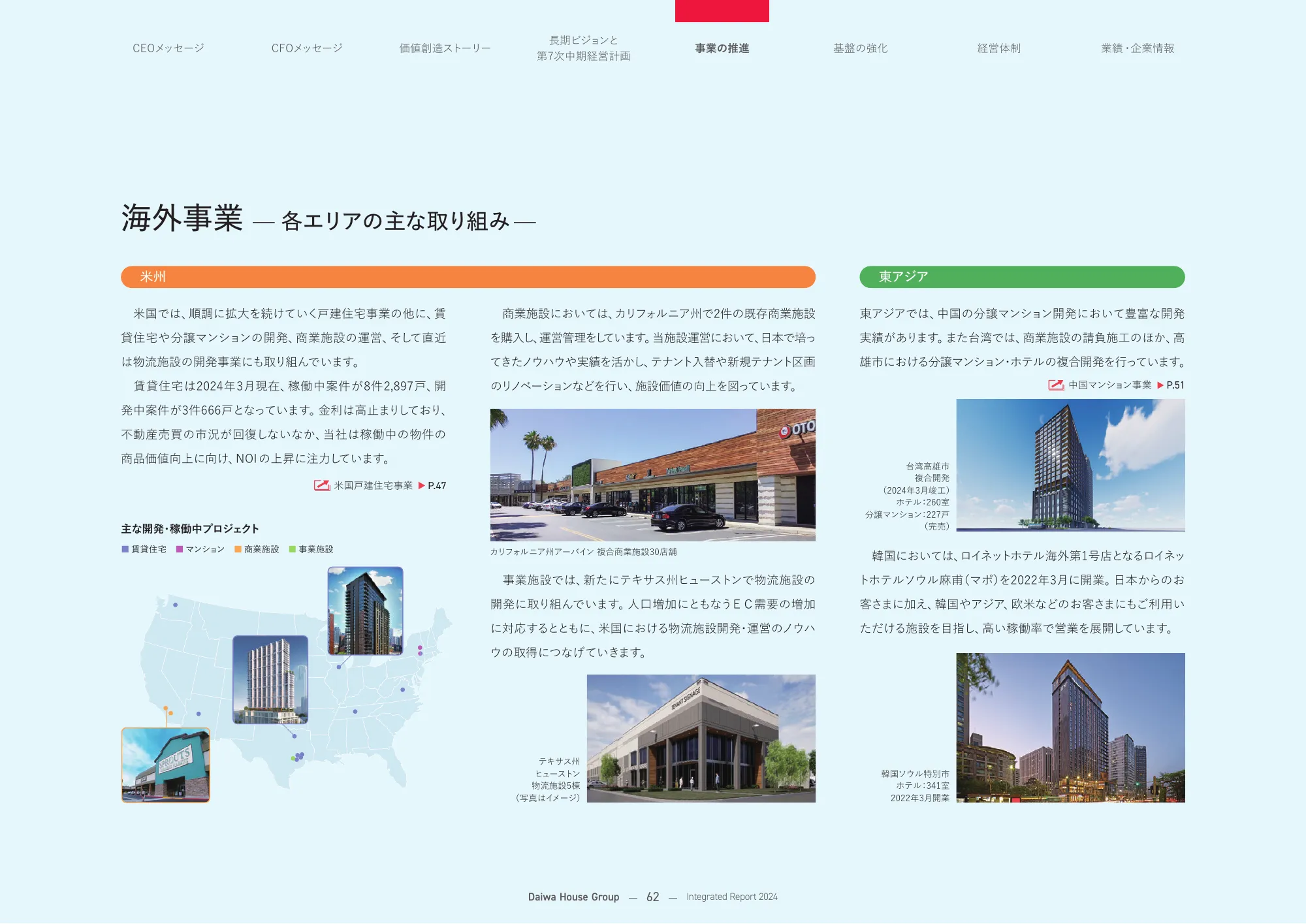 大和ハウスグループ 統合報告書 2024