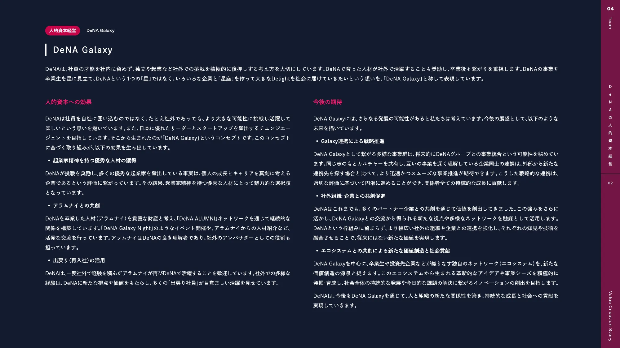 DeNA 2025 統合報告書｜株式会社ディー・エヌ・エー