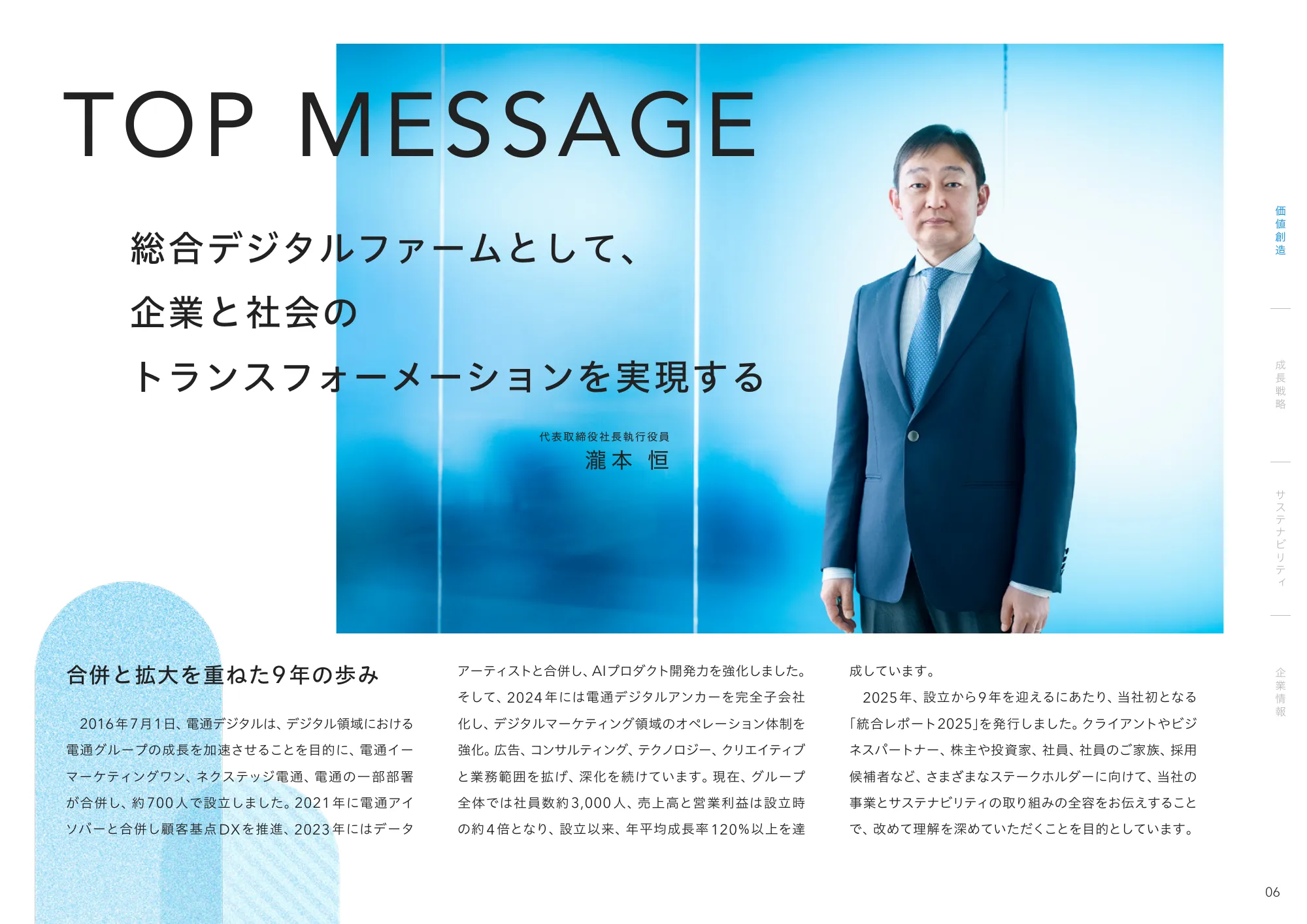 統合レポート2025｜株式会社電通デジタル