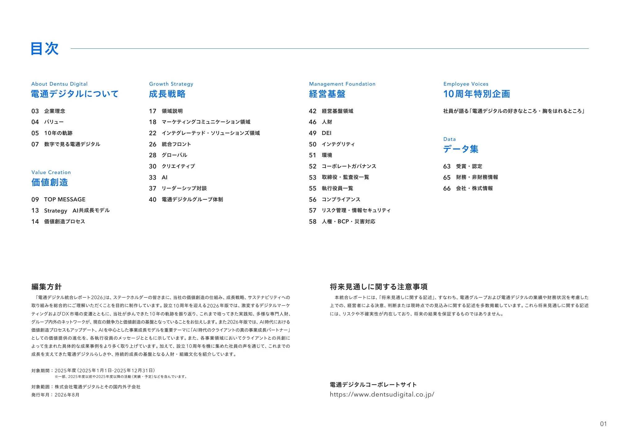 統合レポート2026 株式会社電通デジタル