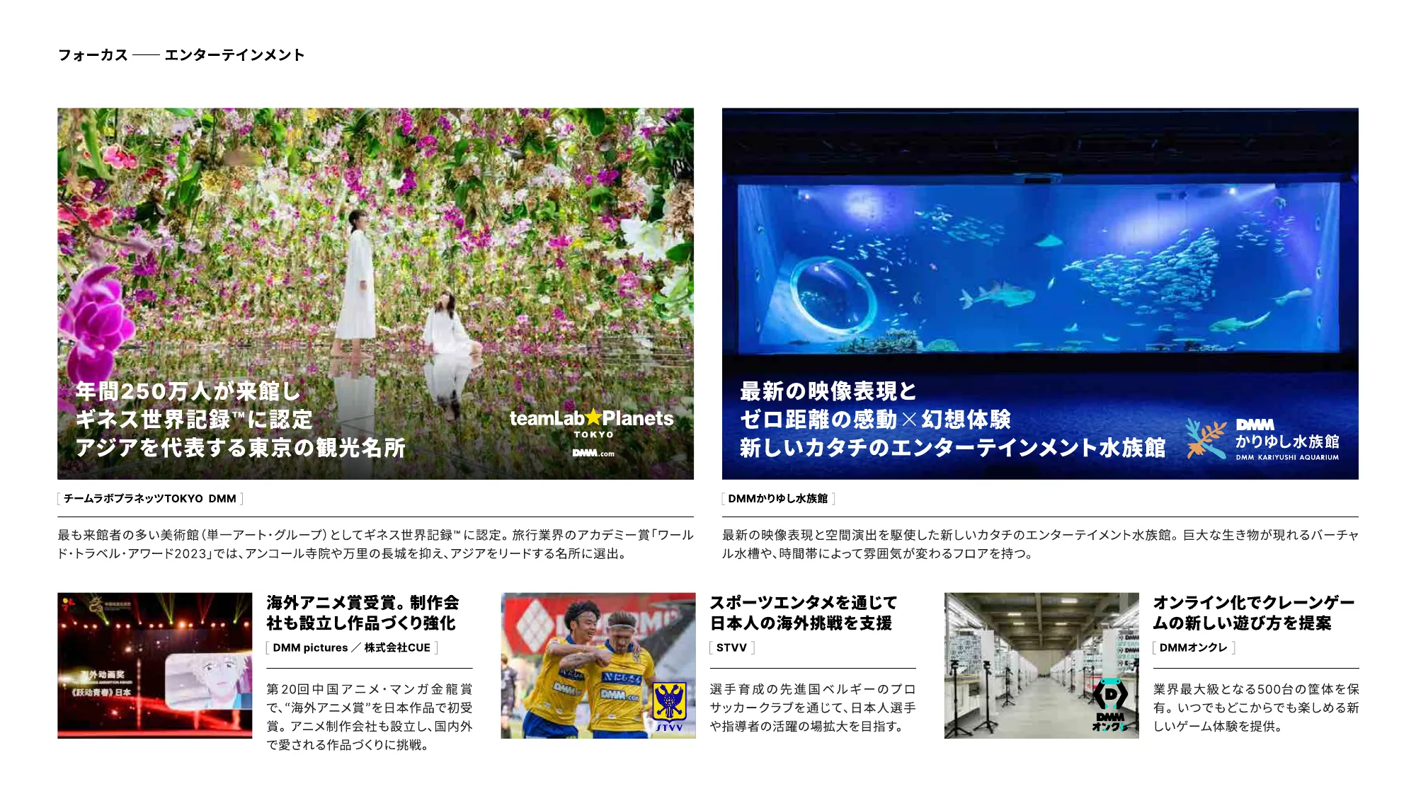 DMM 会社紹介資料