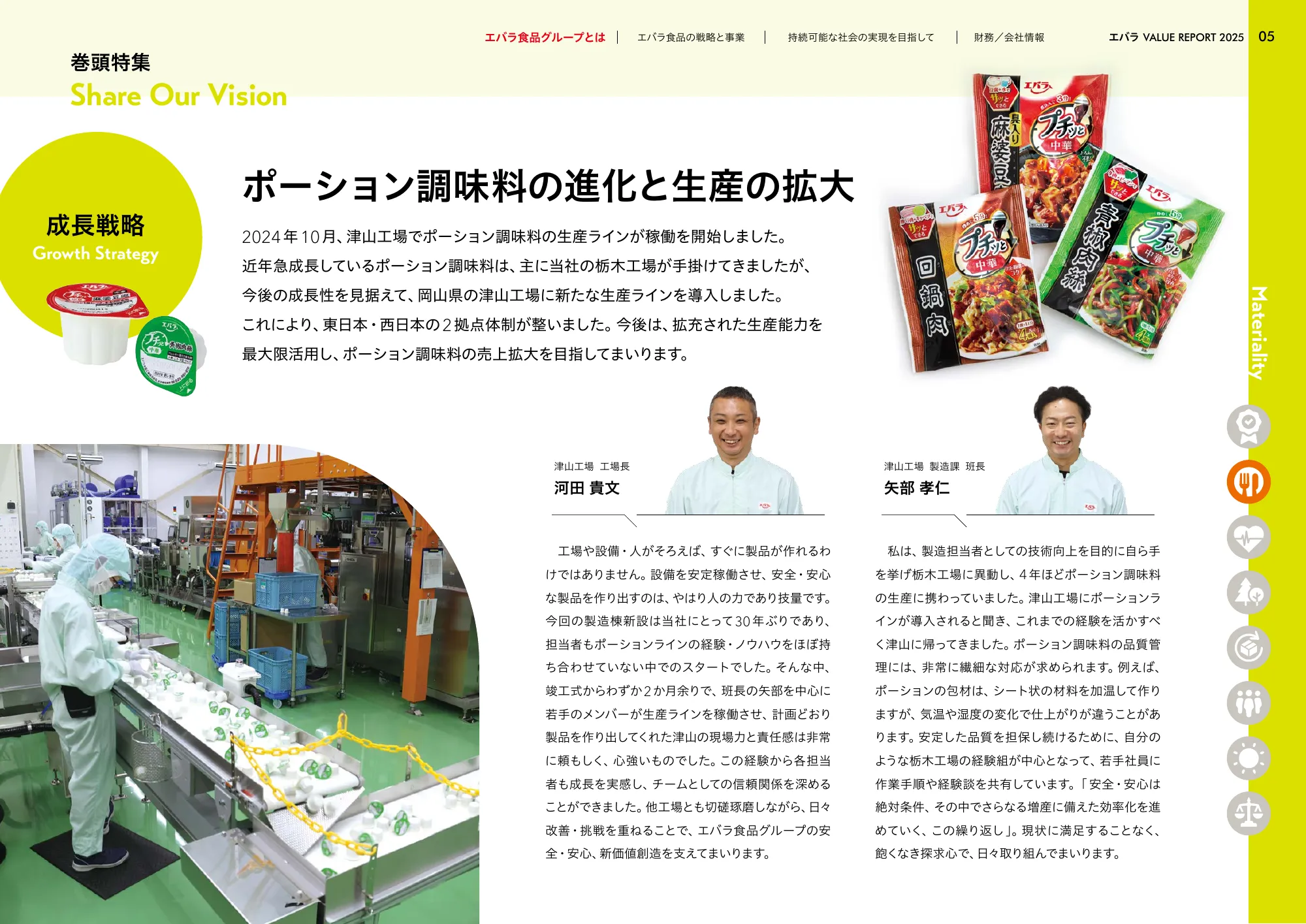 VALUE REPORT 2025｜エバラ食品工業株式会社