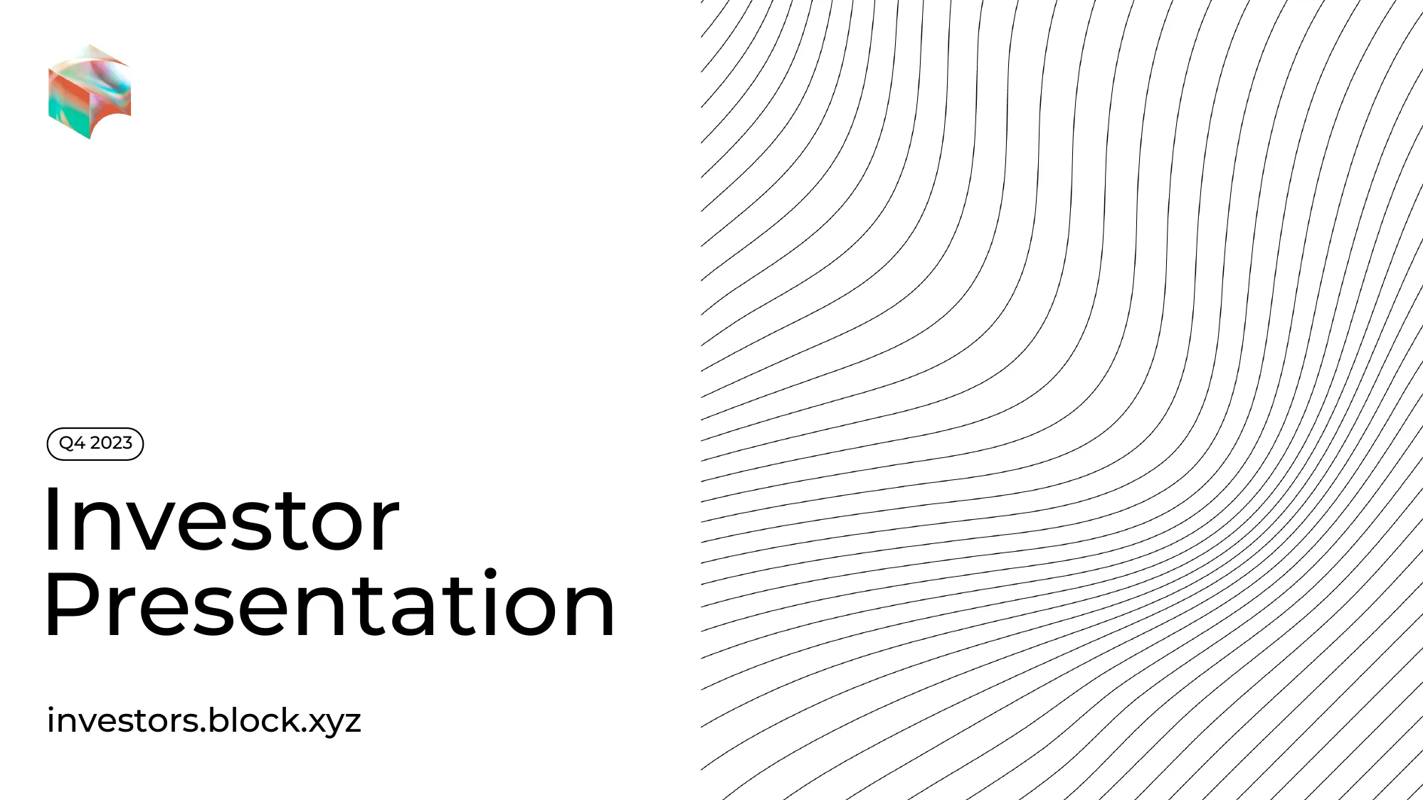 Investor Presentation | Block