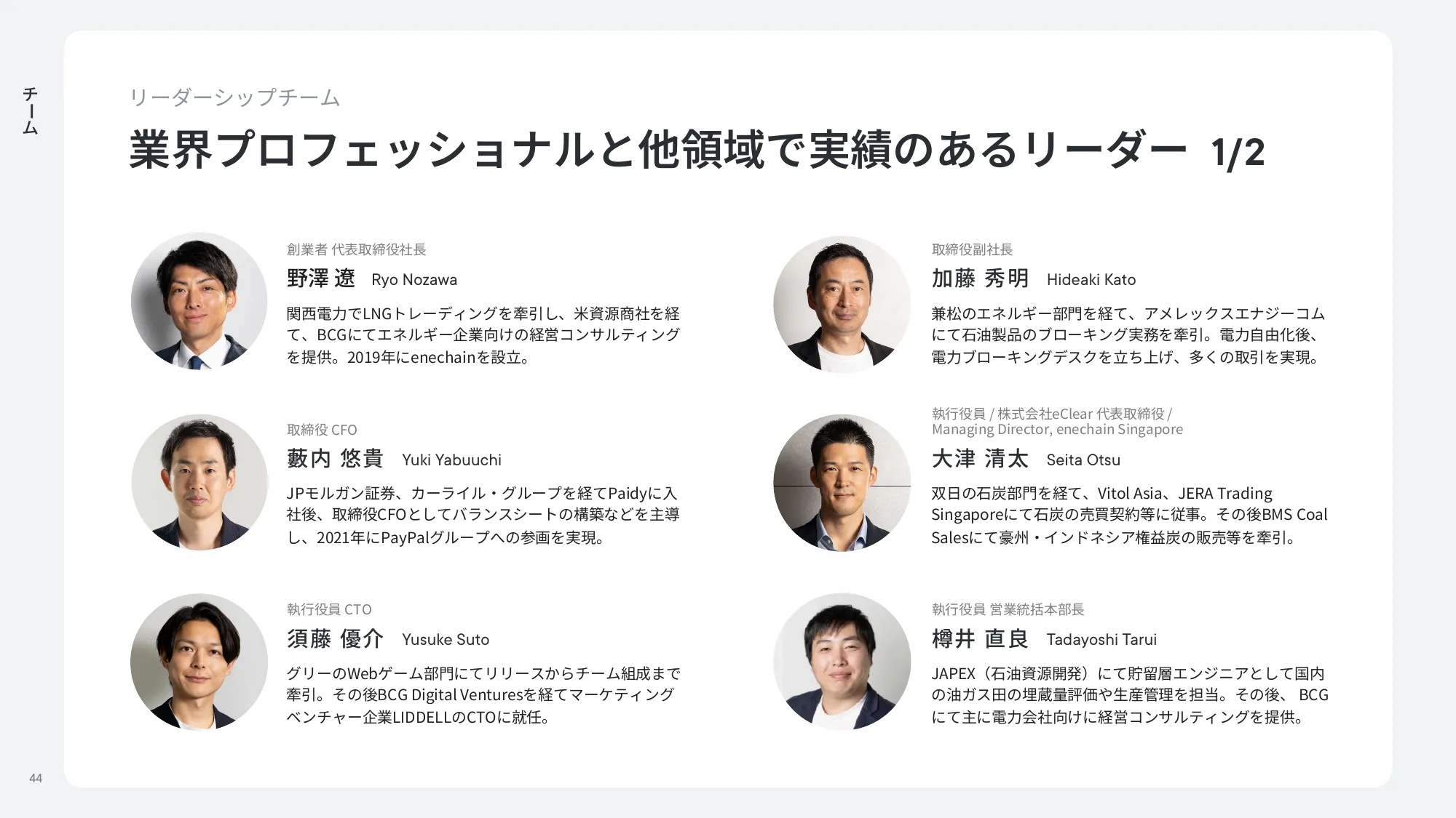 enechain company deck