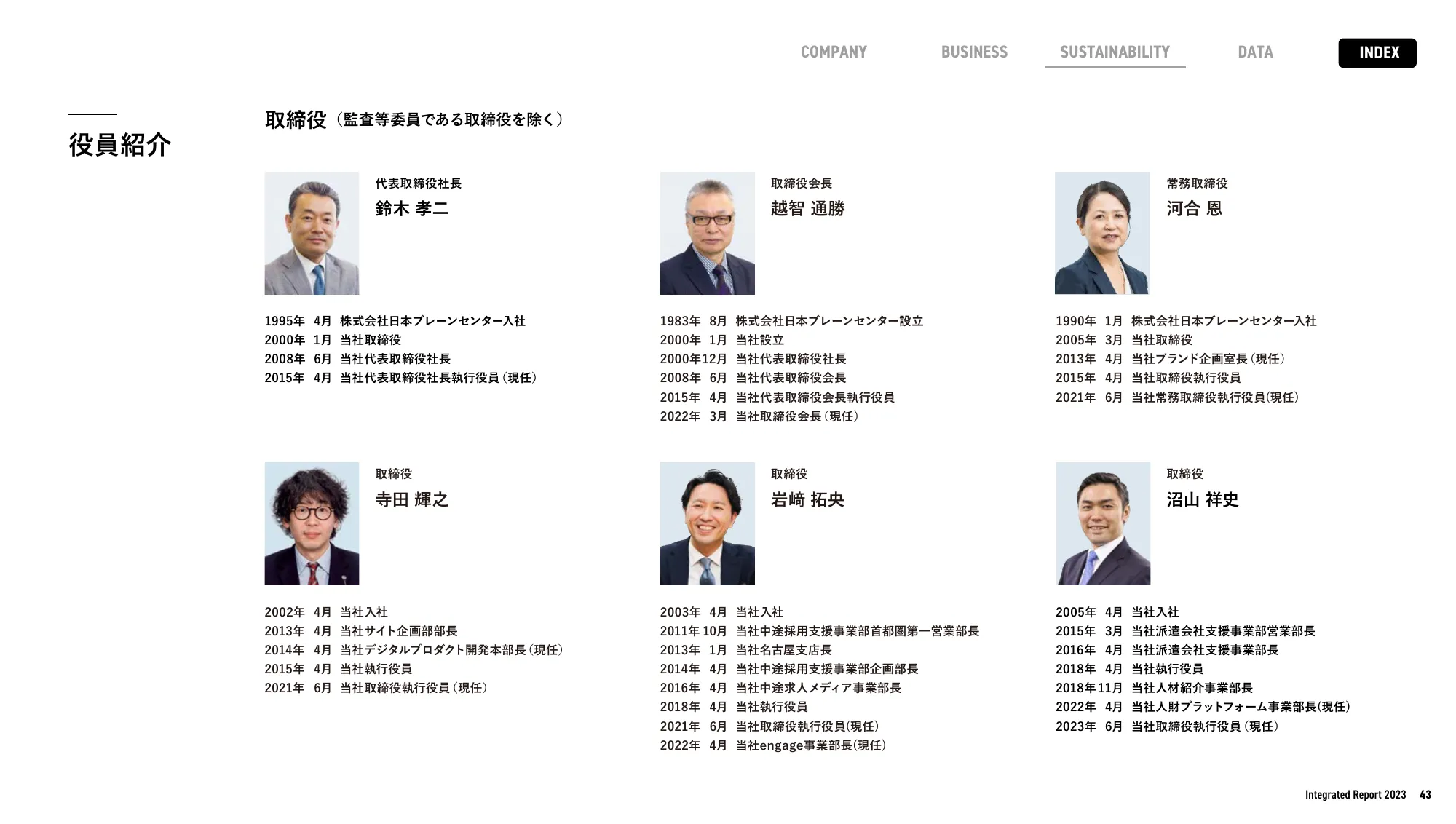 enJapan統合報告書2023