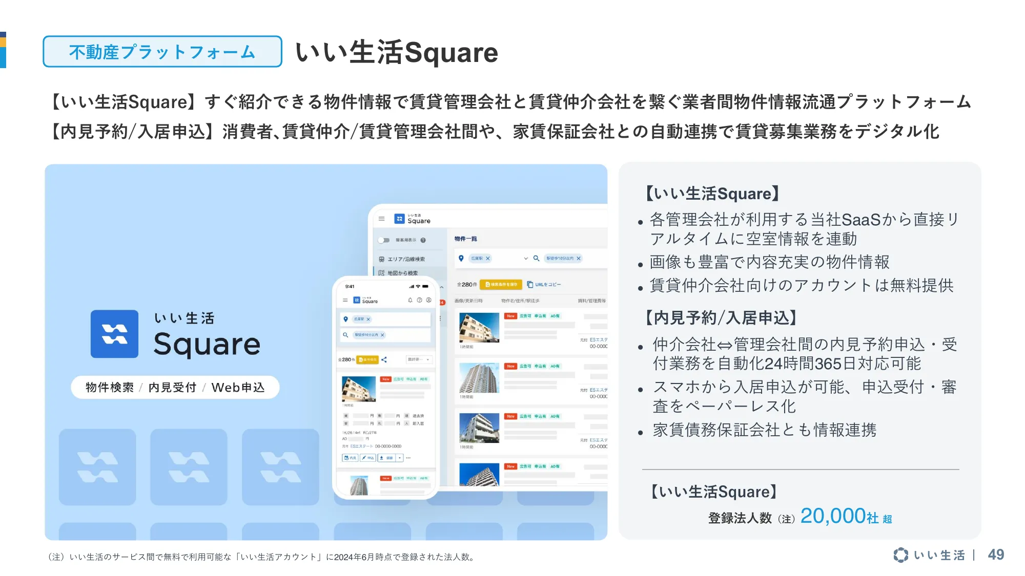 2025年3月期 第1四半期 決算説明資料｜株式会社いい生活