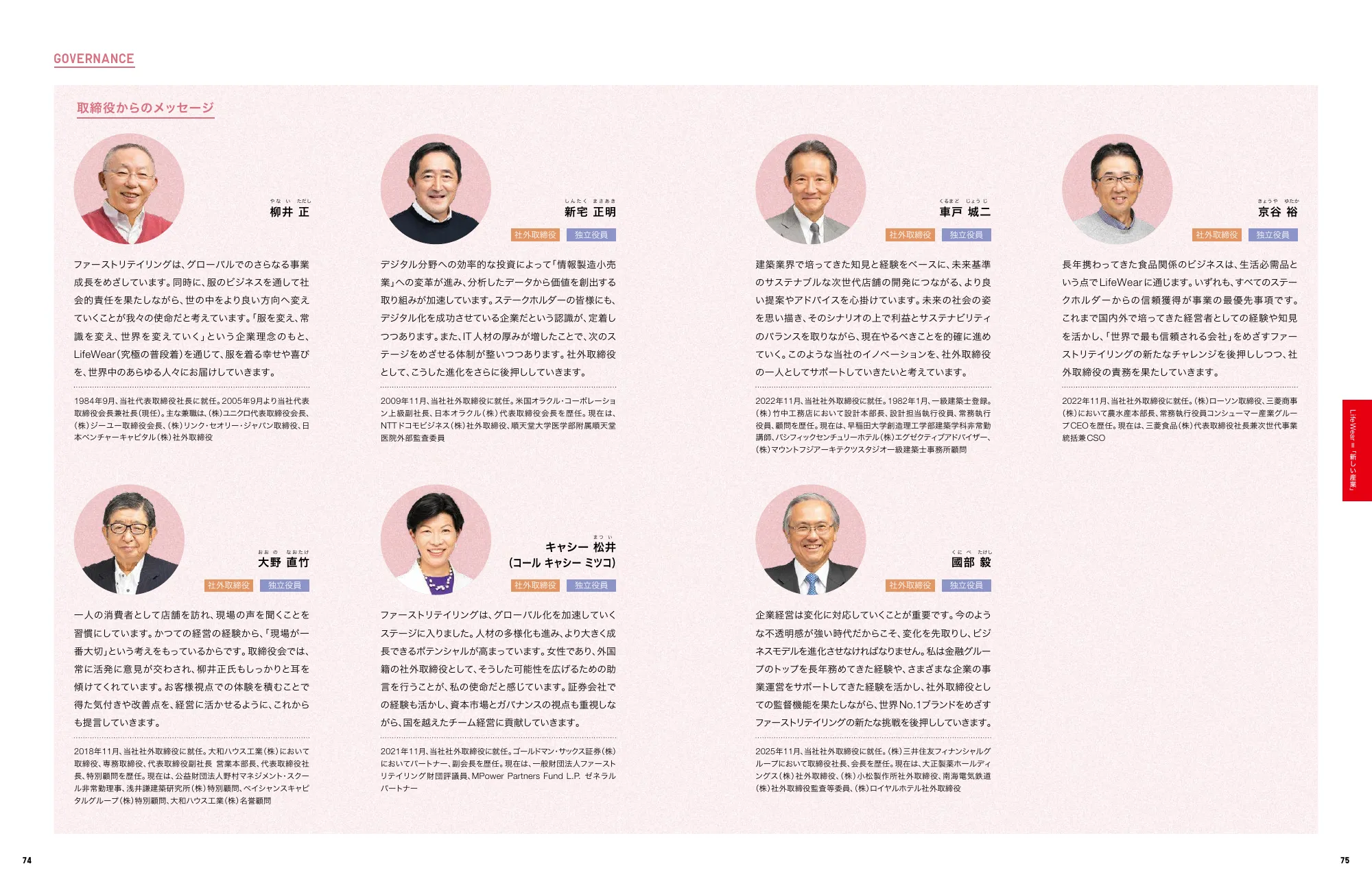 INTEGRATED REPORT 2025｜株式会社ファーストリテイリング