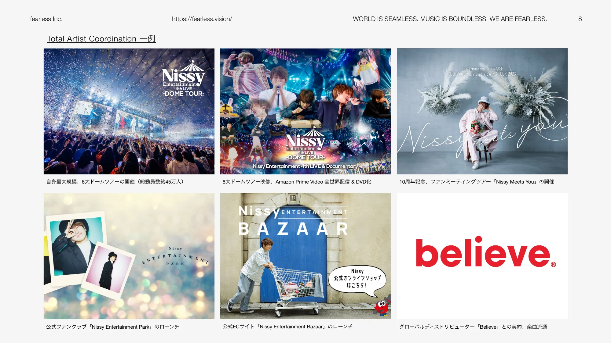 fearless Inc.｜Business Introduction