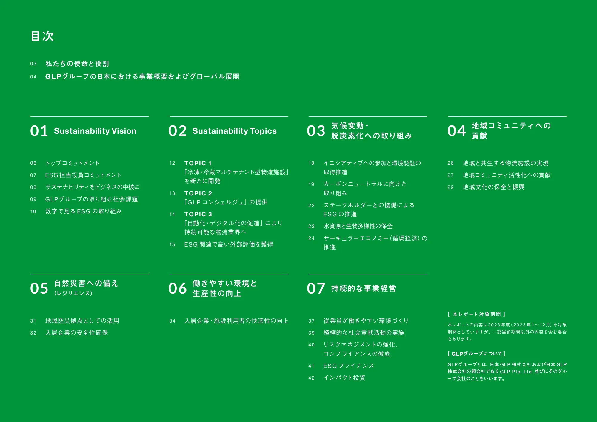 GLP SustainabilityReport 2023