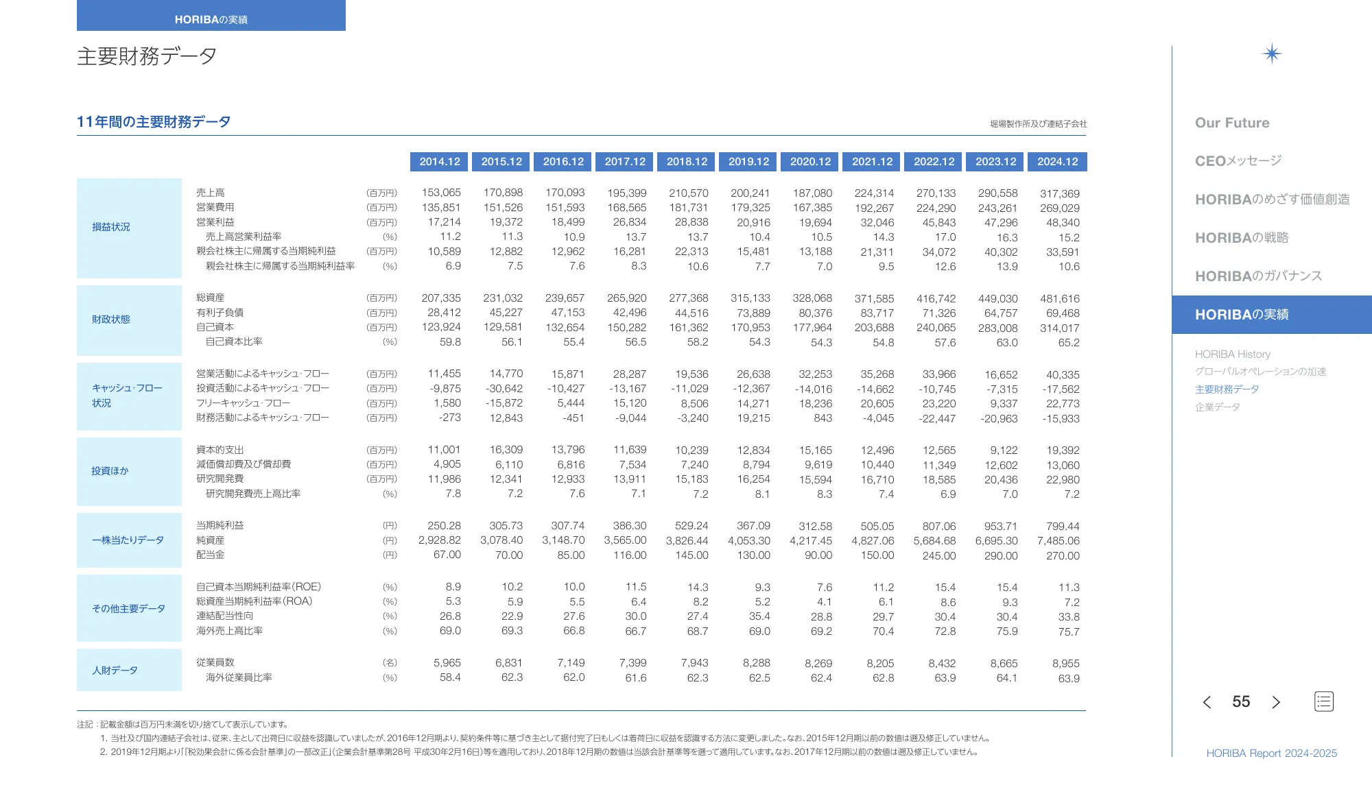 HORIBA Report 2024-2025