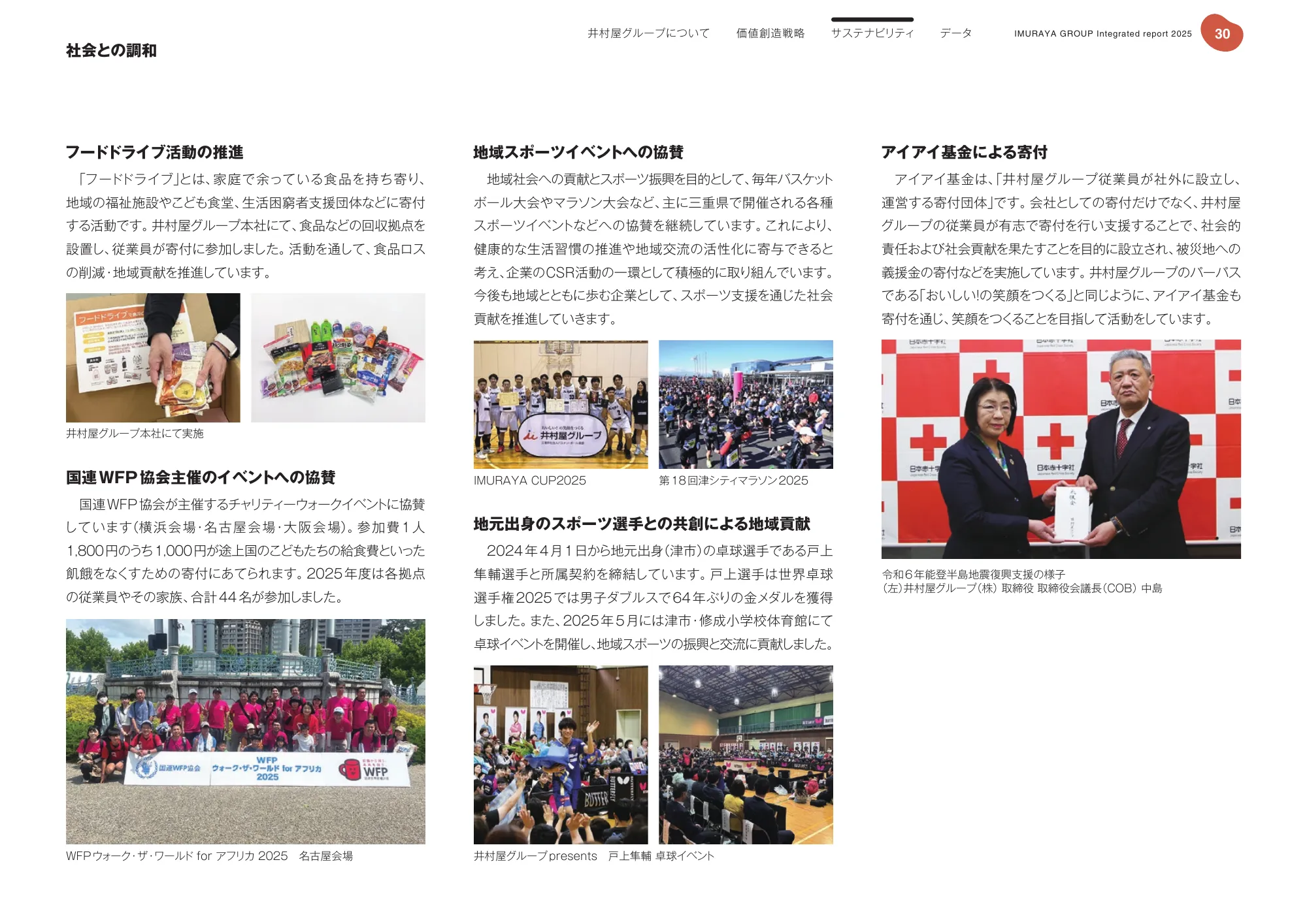 井村屋グループ 統合報告書 2025