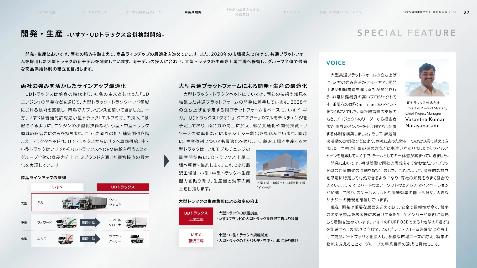 いすゞ自動車株式会社 統合報告書 2026