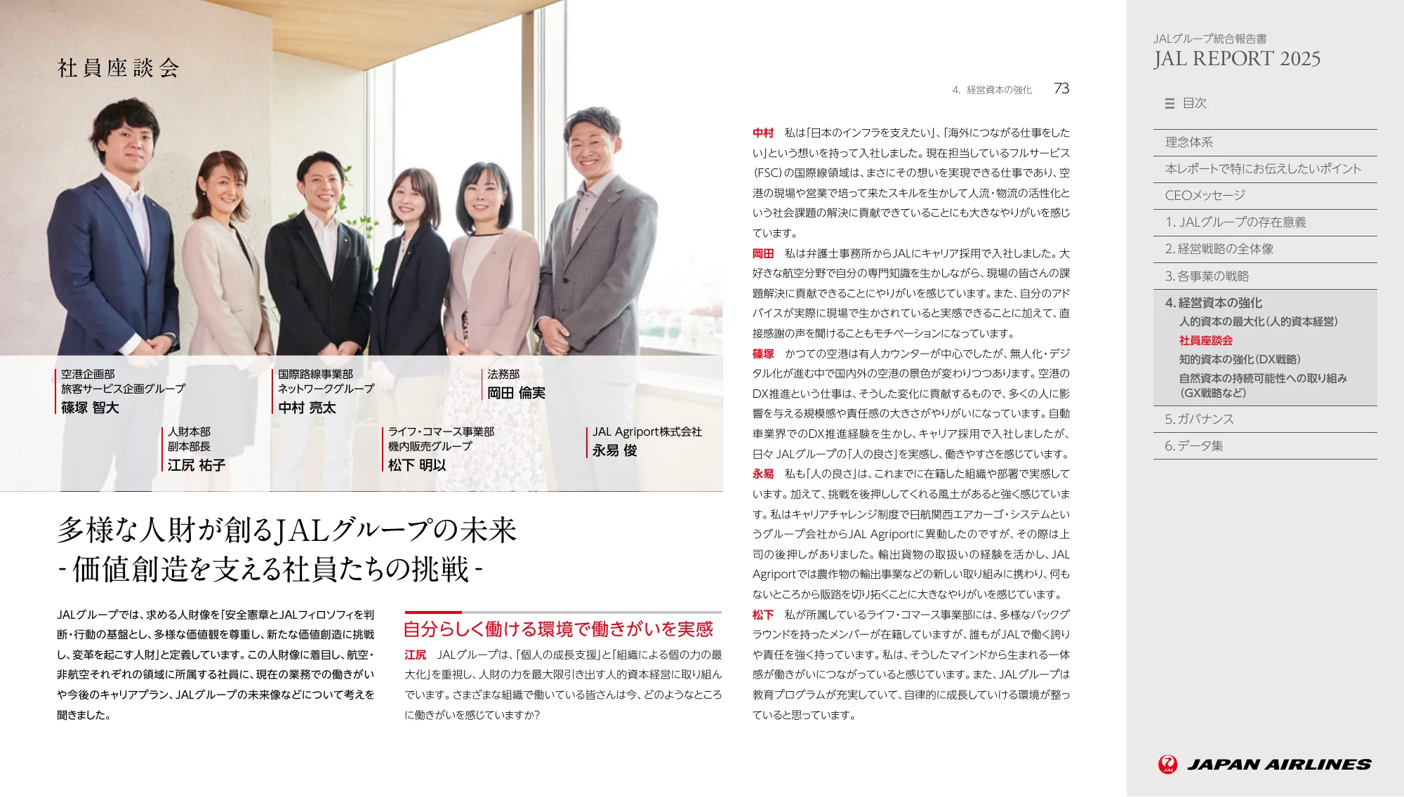 JAL REPORT 2025