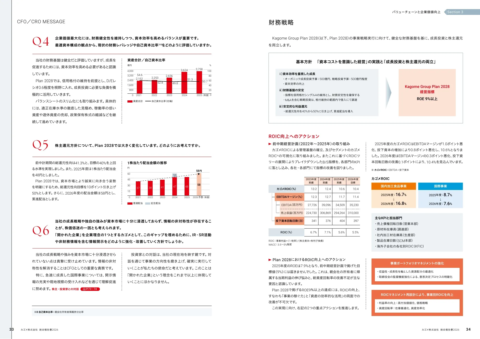 KAGOME INTEGRATED REPORT 統合報告書 2026