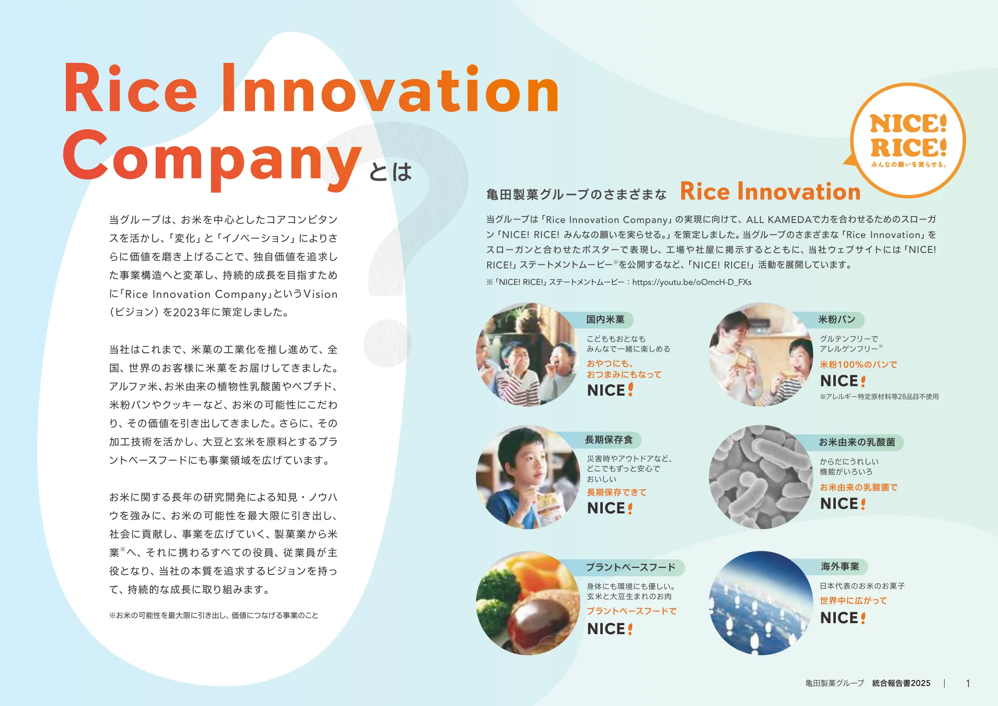 Kameda Seika Group Integrated Report 2025
