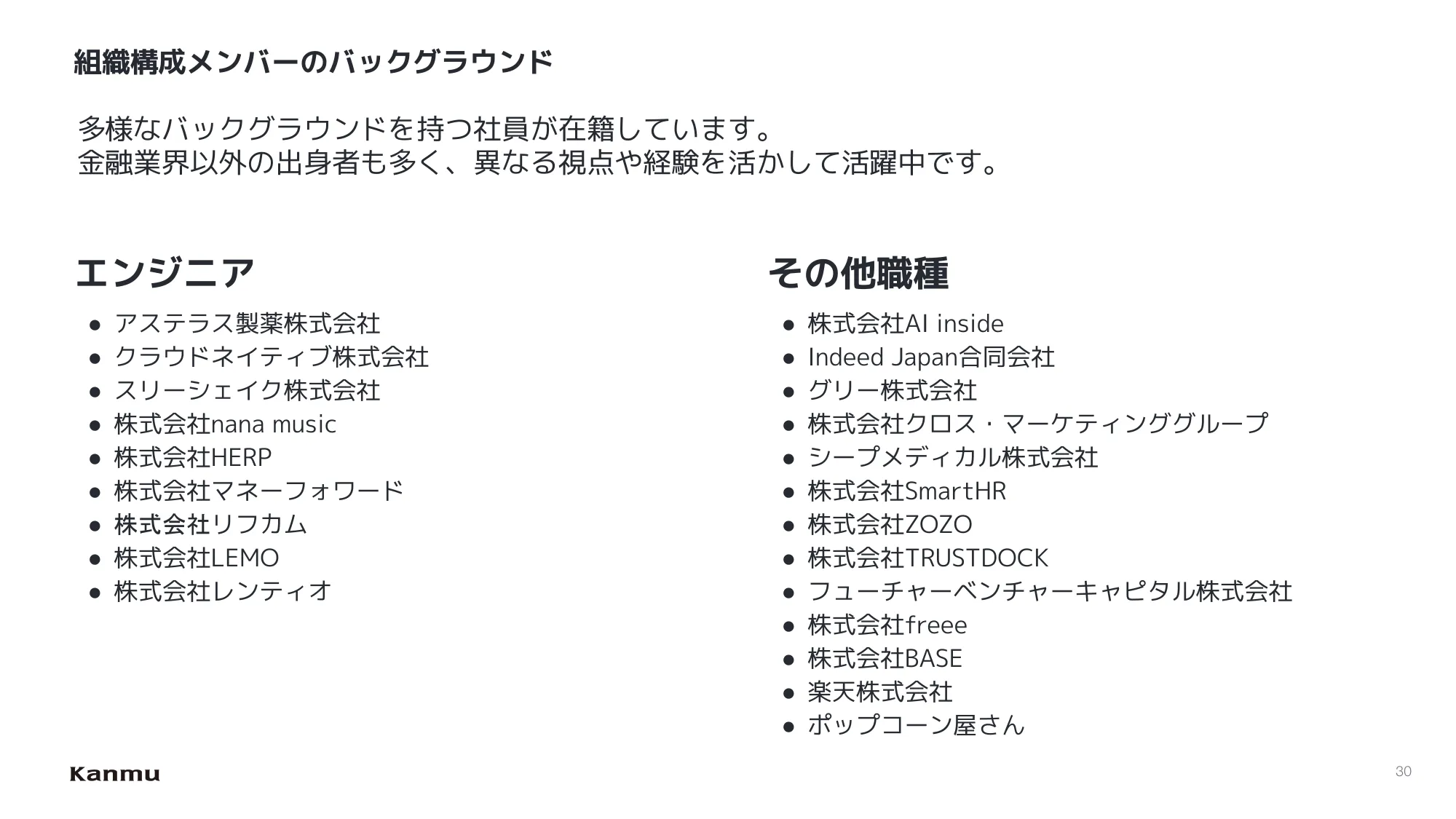 Kanmu company introduction materials