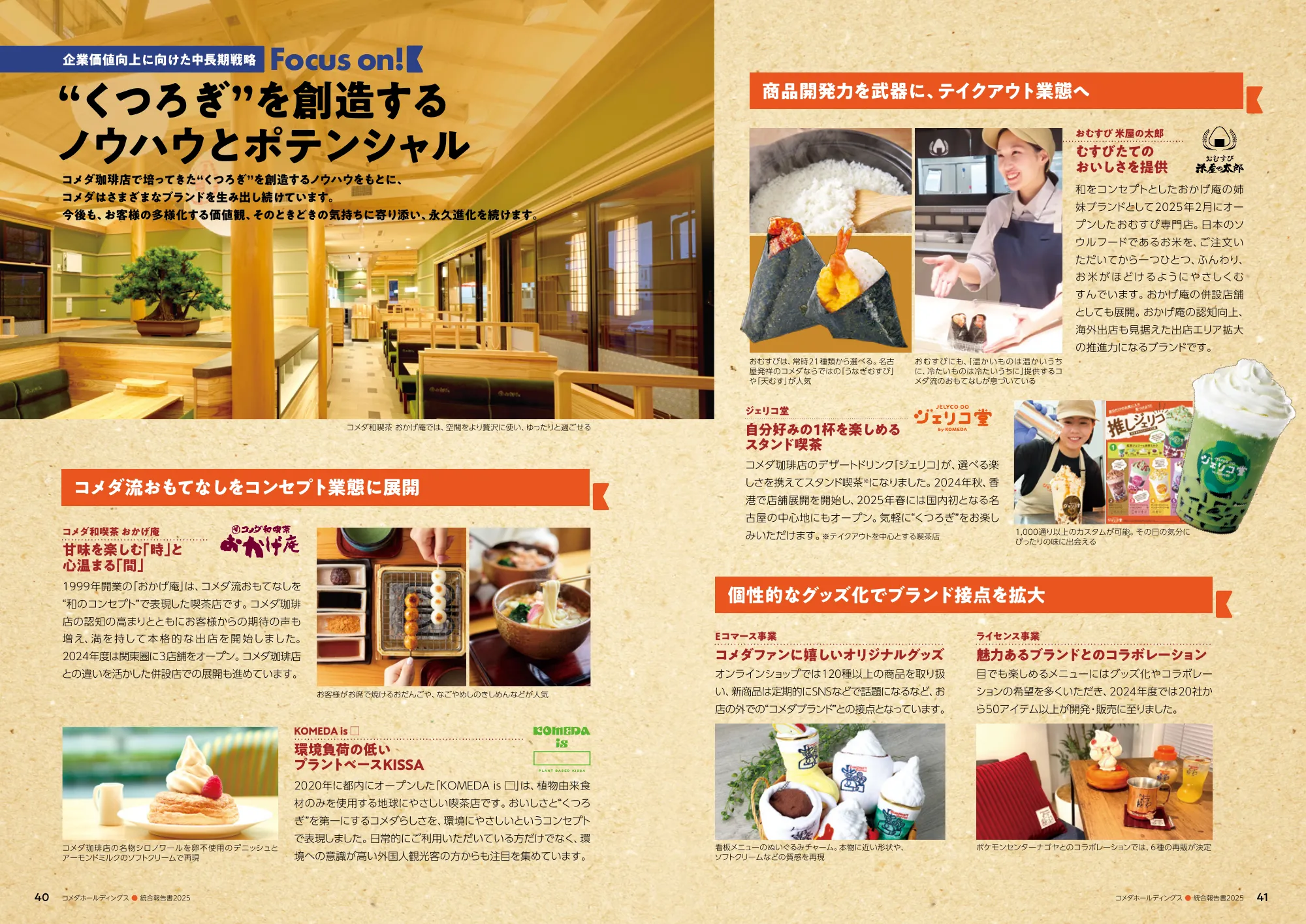 コメダホールディングス 統合報告書 2025