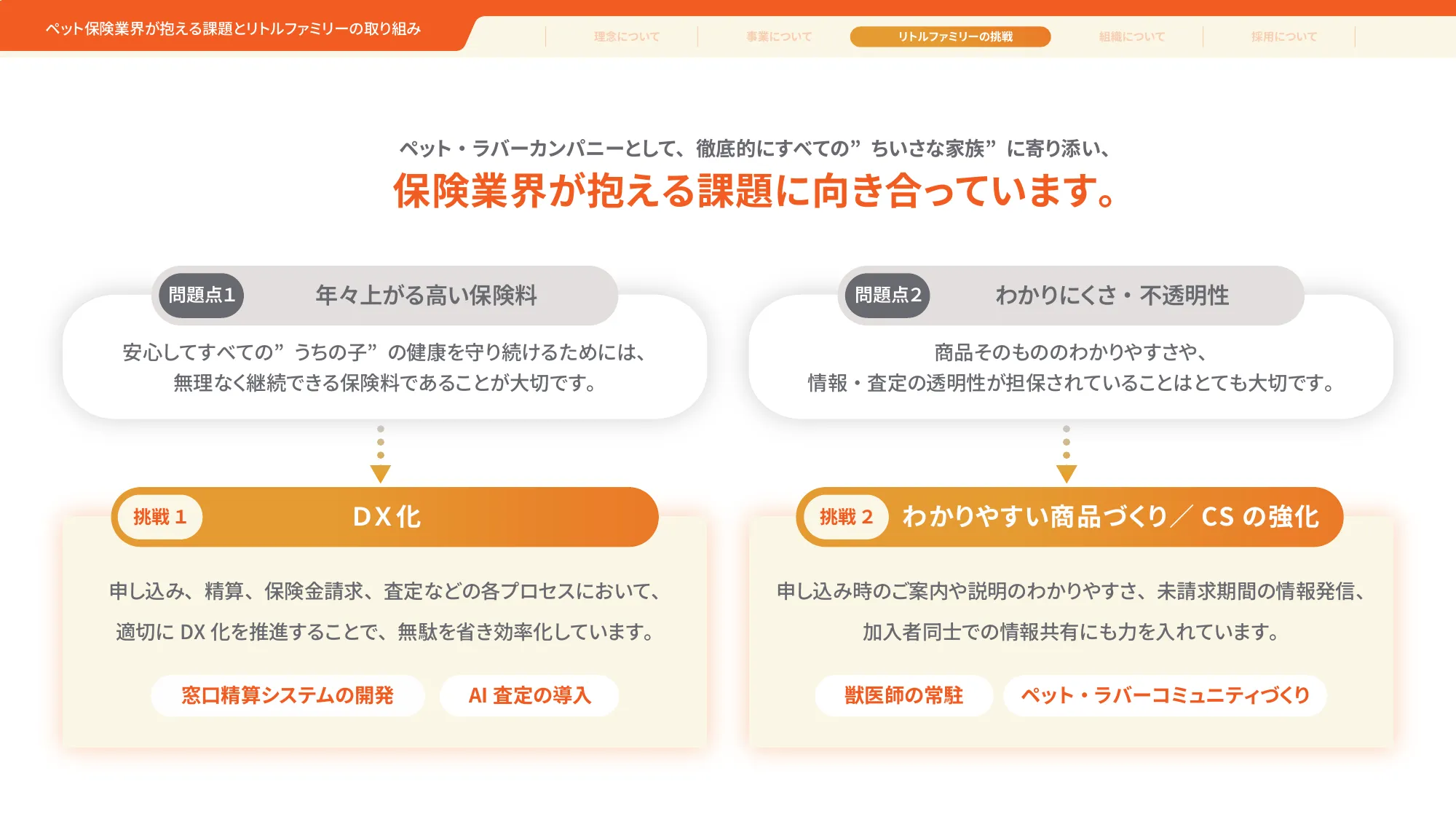 採用広報資料|リトルファミリー少額短期保険株式会社