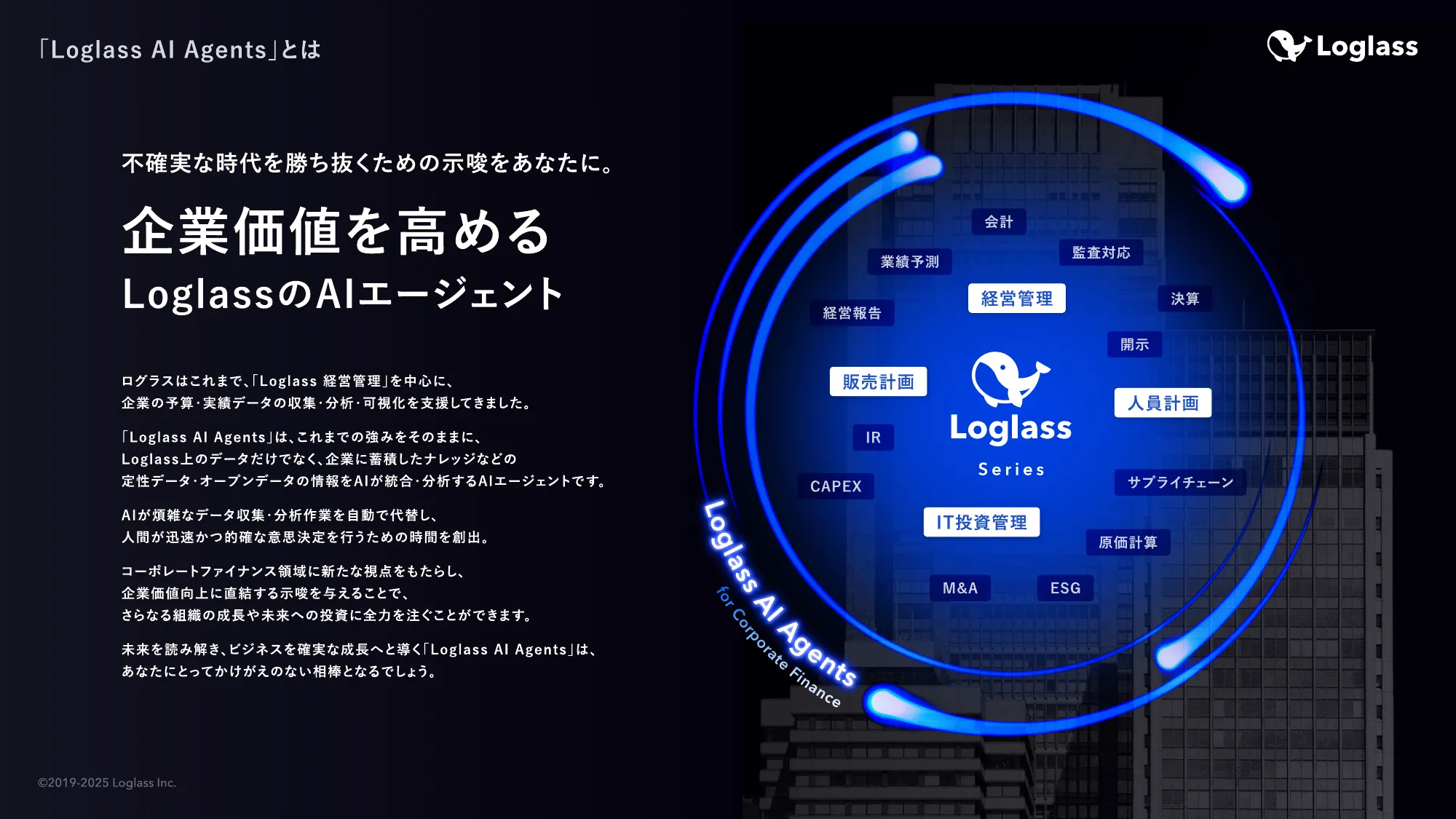 ログラス会社紹介資料 / Loglass Company Deck