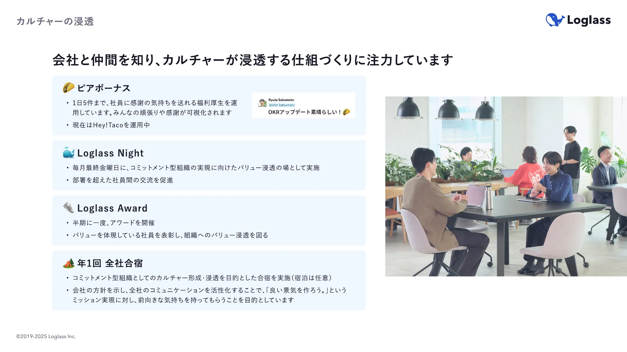 ログラス会社紹介資料 / Loglass Company Deck