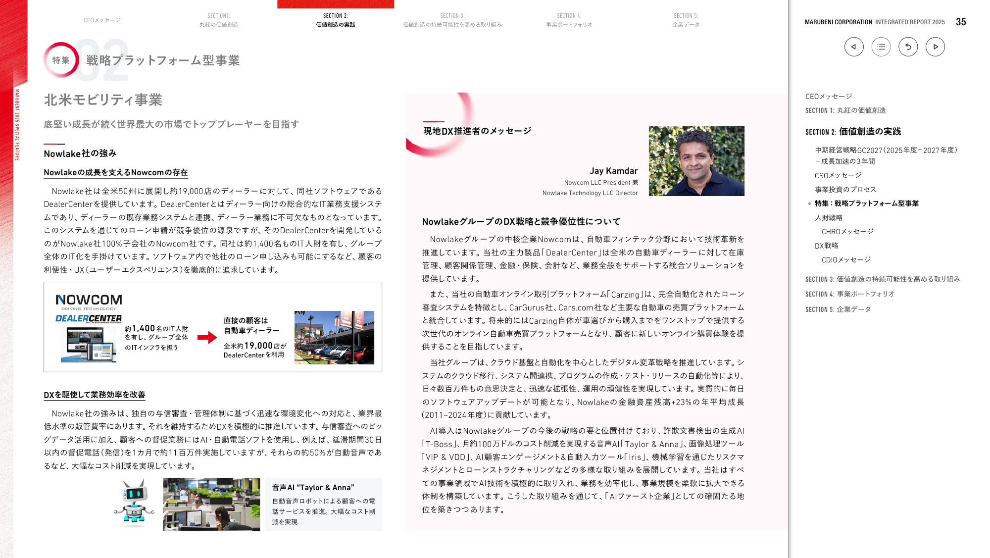 丸紅株式会社 統合報告書 2025