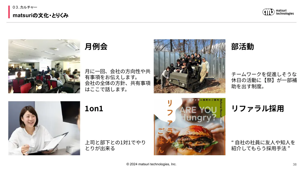 matsuri technologies株式会社|会社紹介資料2024