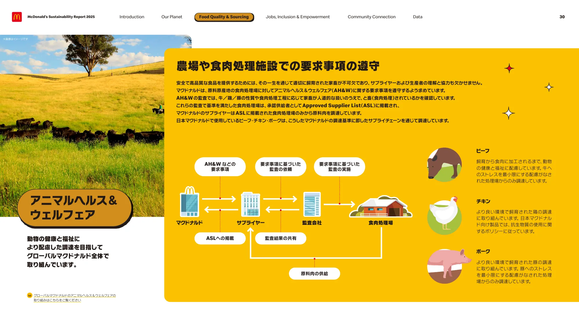 McDonald’s Sustainability Report 2025